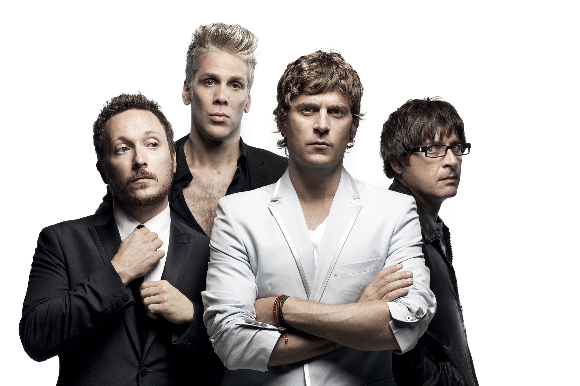 Matchbox Twenty band members posing HD Wallpaper
