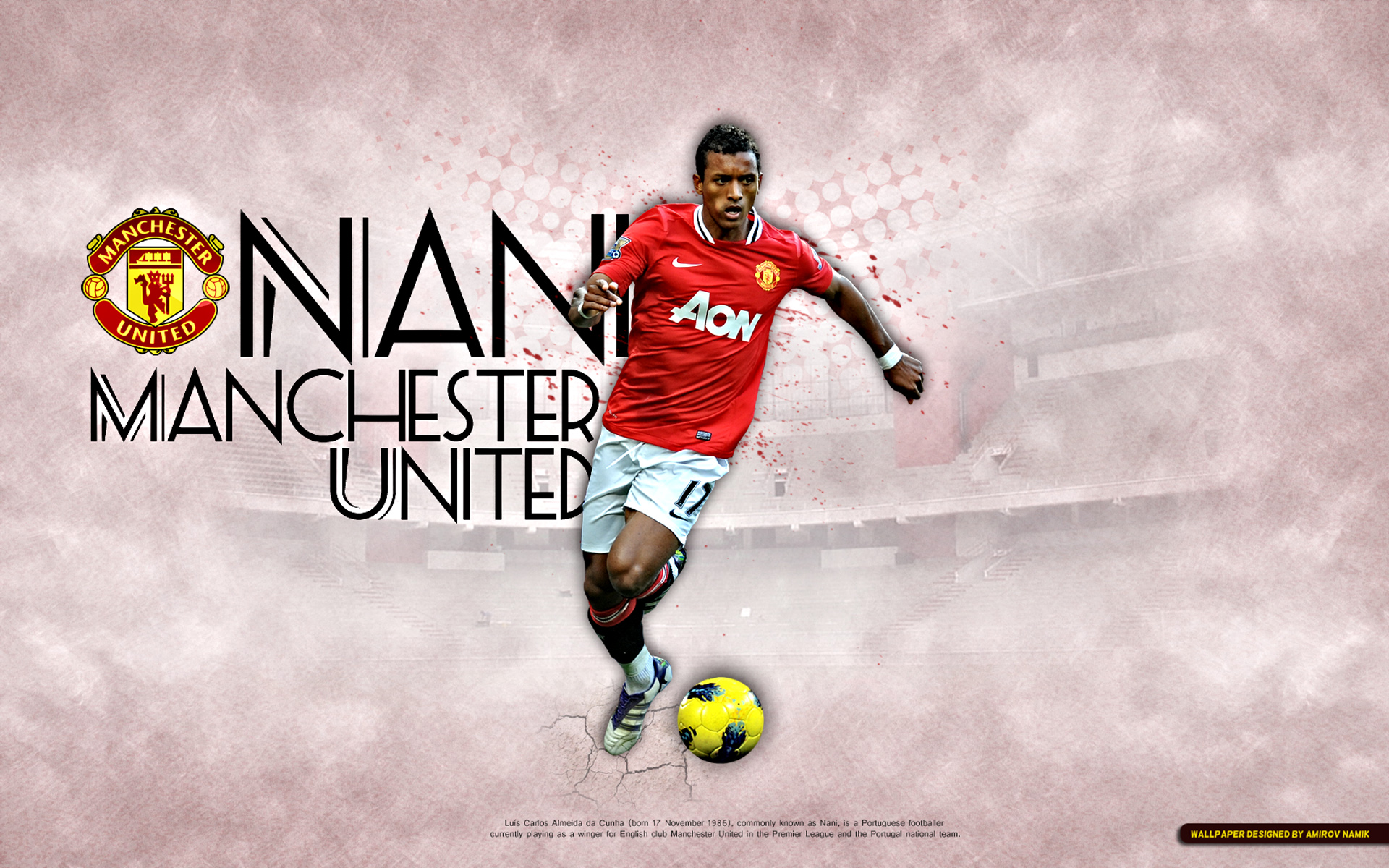 31521 Lu s Nani HD Wallpaper Manchester United F C Rare Gallery HD 31521 Lu s Nani HD Wallpaper Manchester United F C Rare Gallery HD