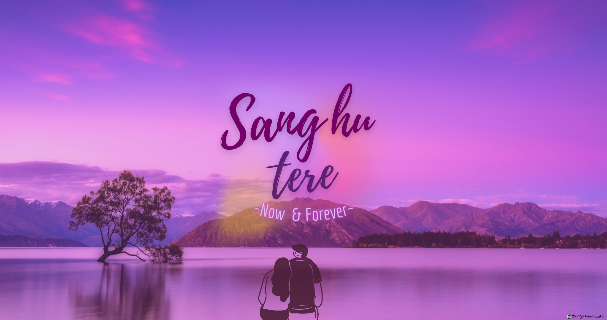 Purple Lake Romance: Sang hu tere Now & Forever HD Wallpaper