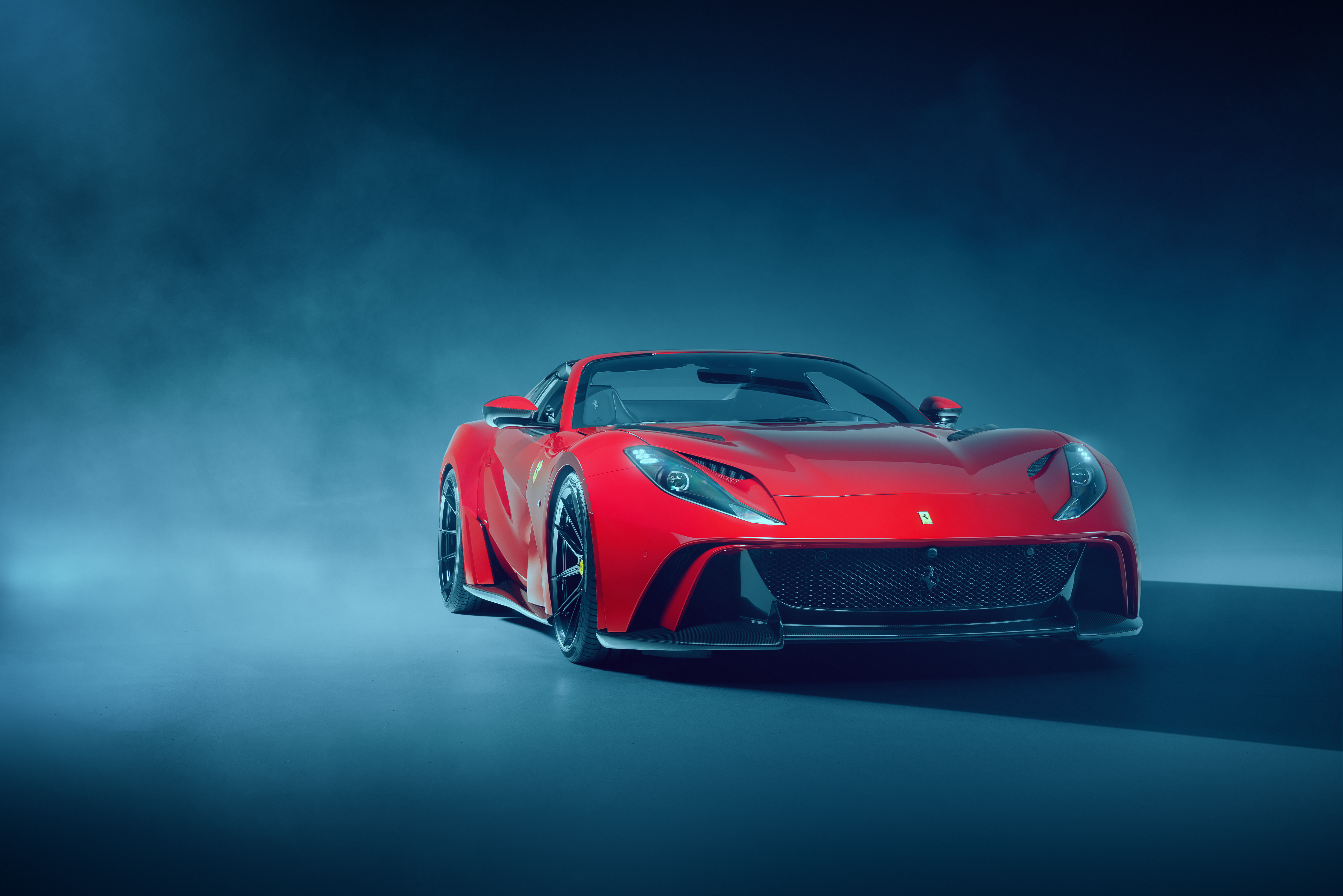 Red Novitec Ferrari 812 GTS N-Largo Supercar HD Wallpaper