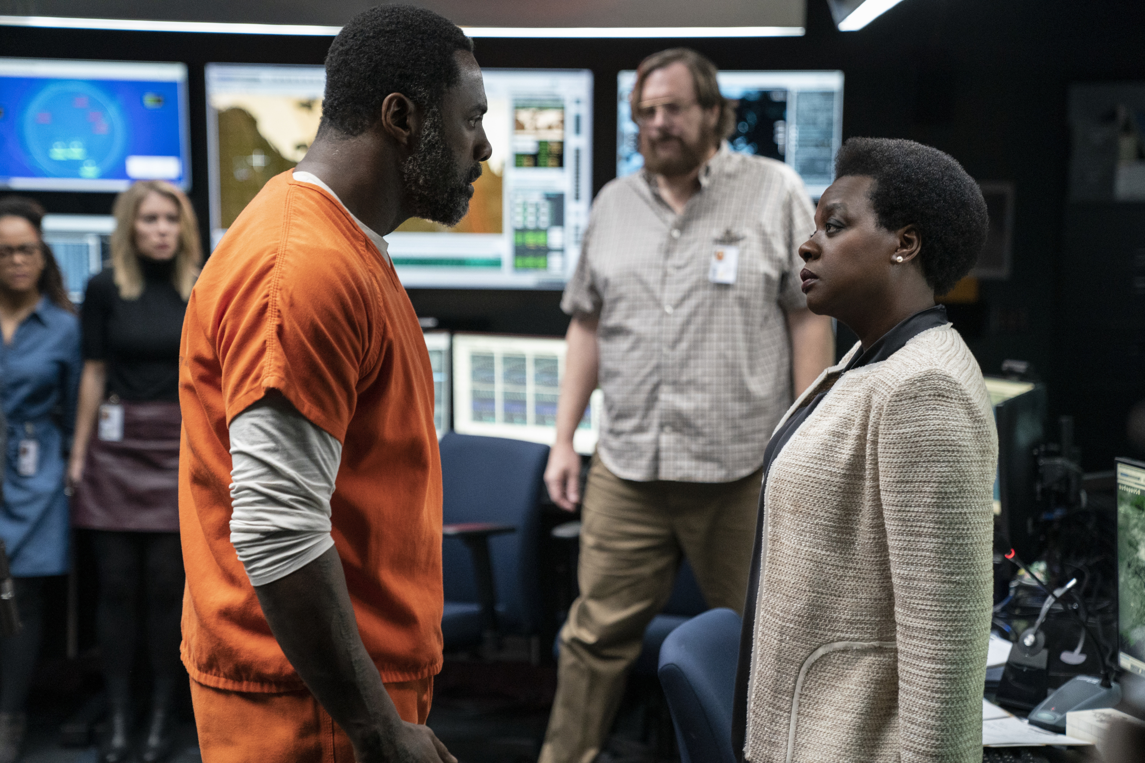 Amanda Waller confronts Bloodsport in The Suicide Squad HD Wallpaper