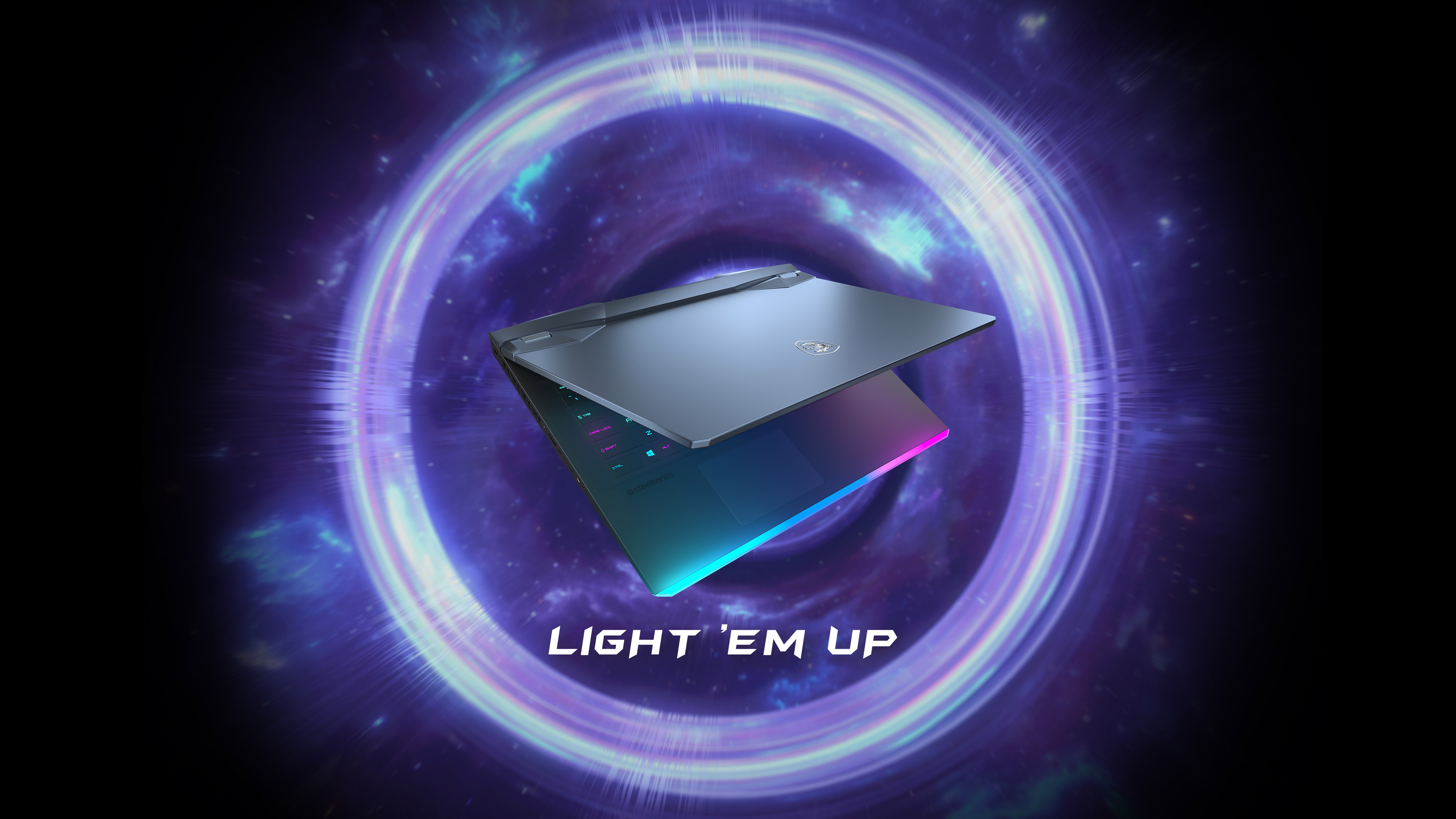 MSI Gaming Laptop: Light 'Em Up HD Wallpaper