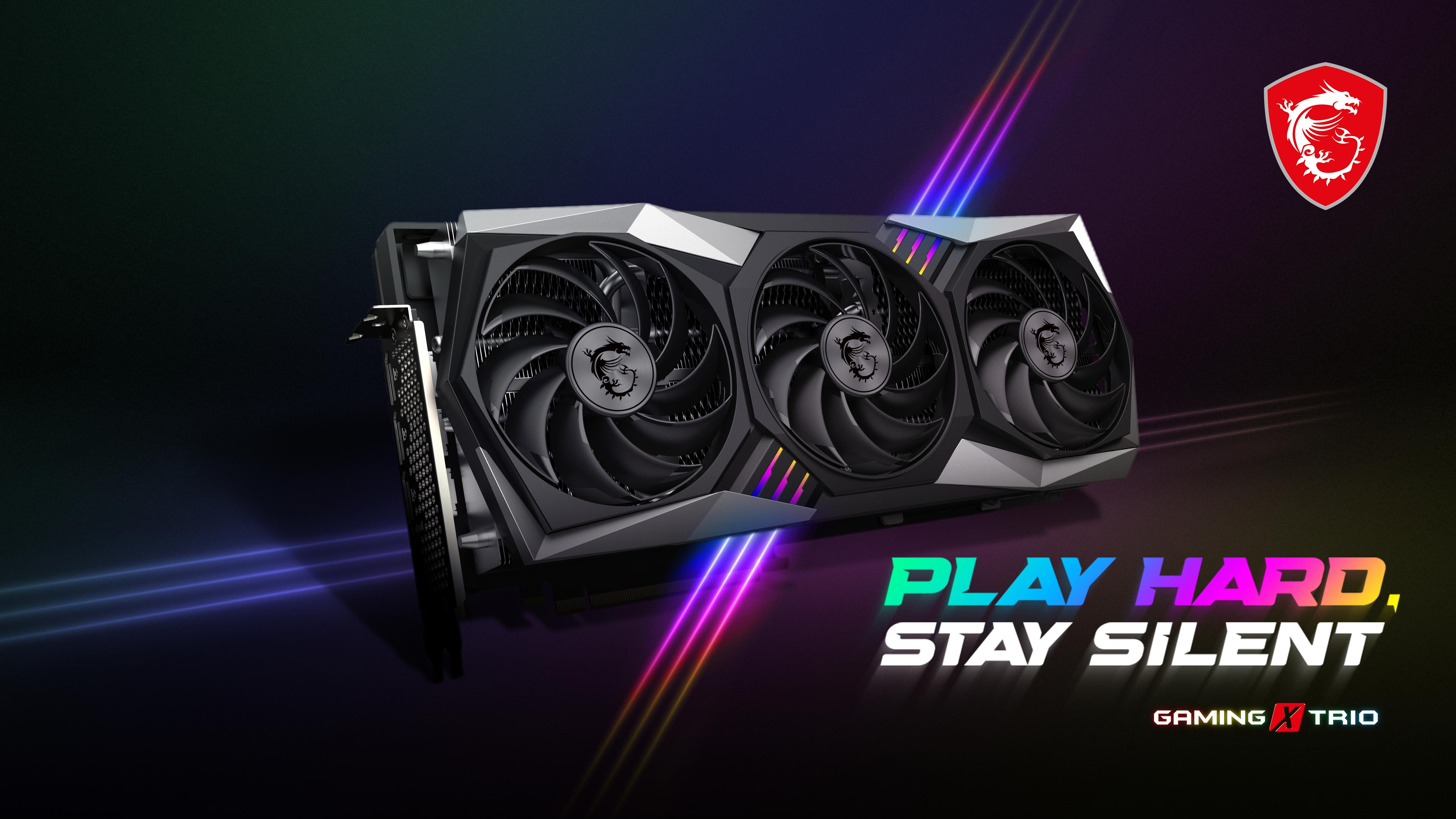 MSI Gaming X Trio Graphics Card Play Hard, Stay Silent HD Wallpaper