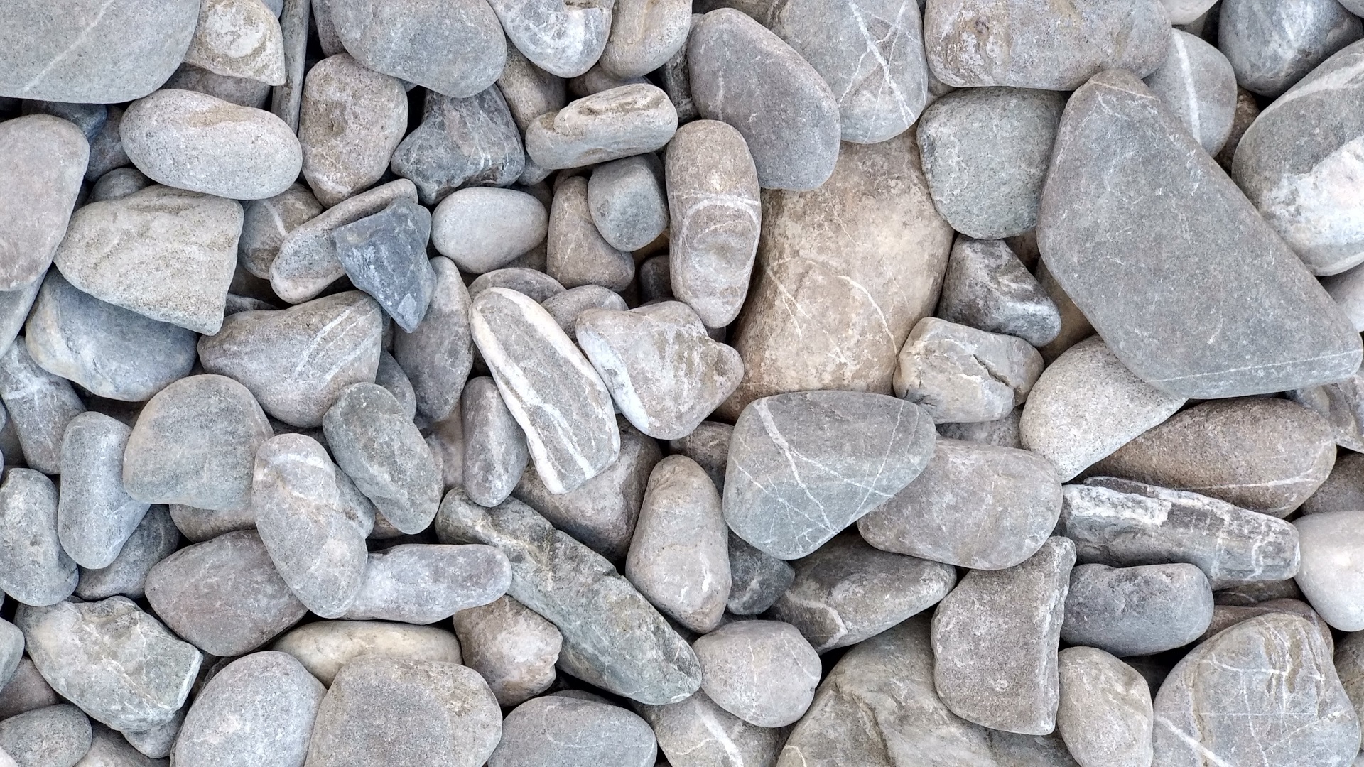 Smooth Grey Pebbles Texture HD Wallpaper