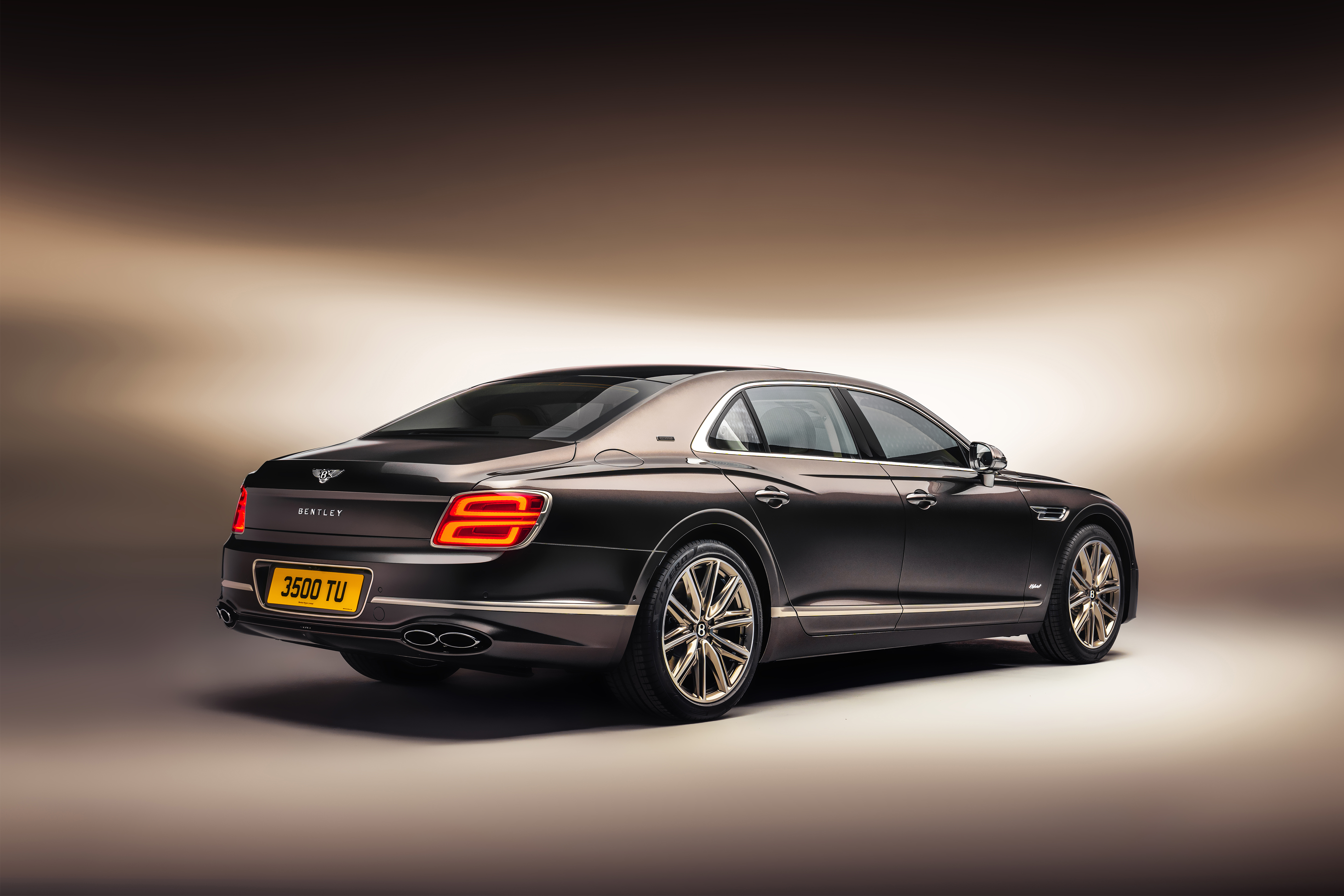 Bentley Flying Spur Hybrid Odyssean Edition Luxury Car Rear View HD Wallpaper
