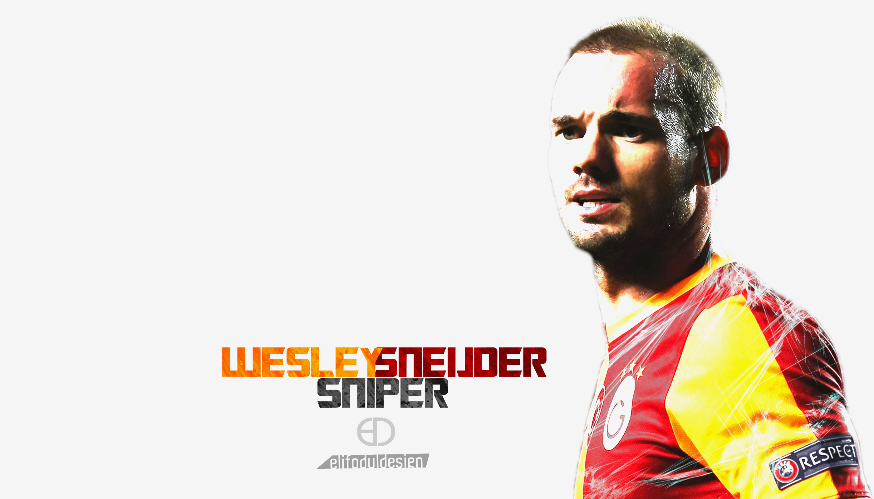 Wesley Sneijder Galatasaray S.K. Sniper HD Wallpaper