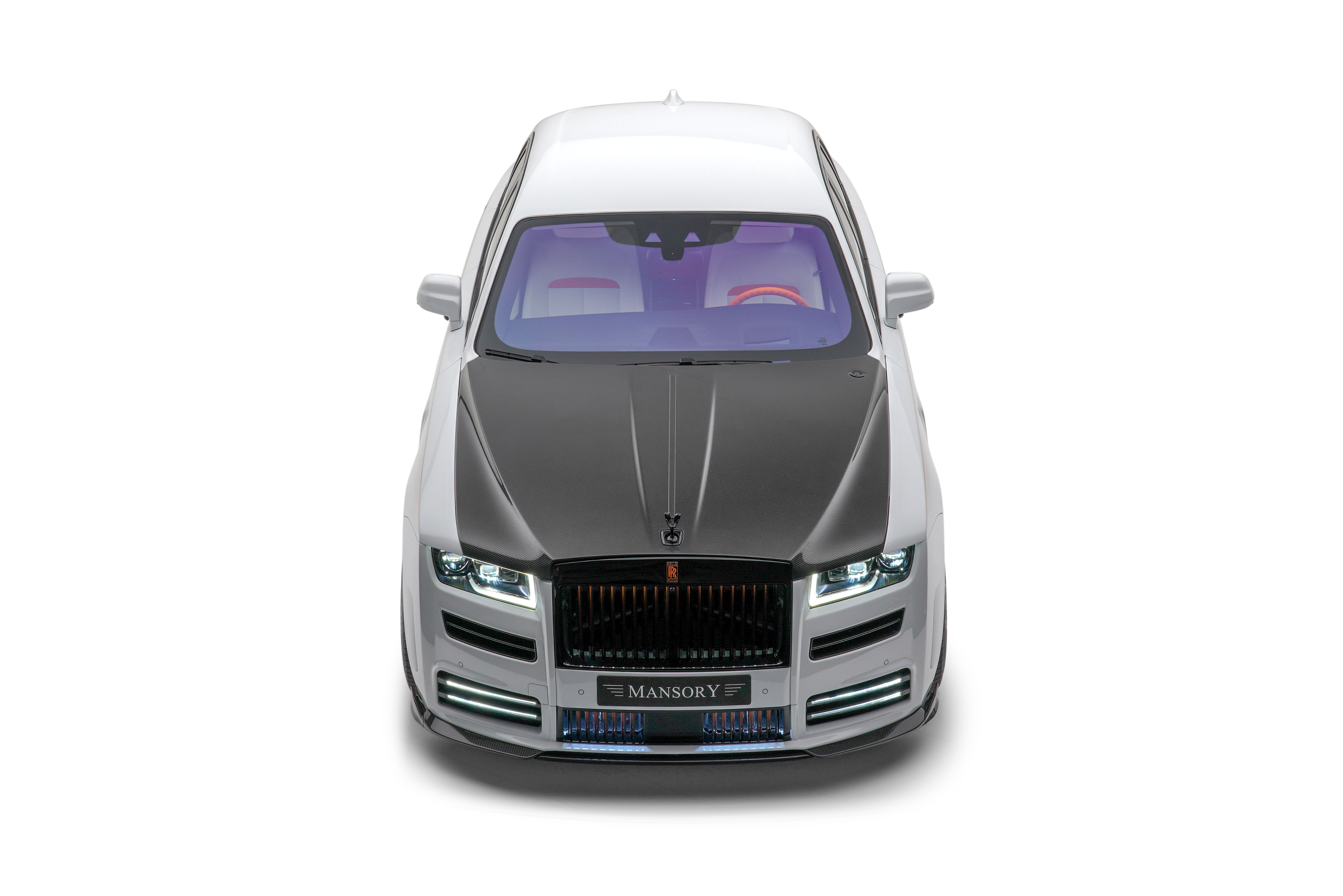 Mansory Rolls-Royce Ghost with Carbon Hood HD Wallpaper