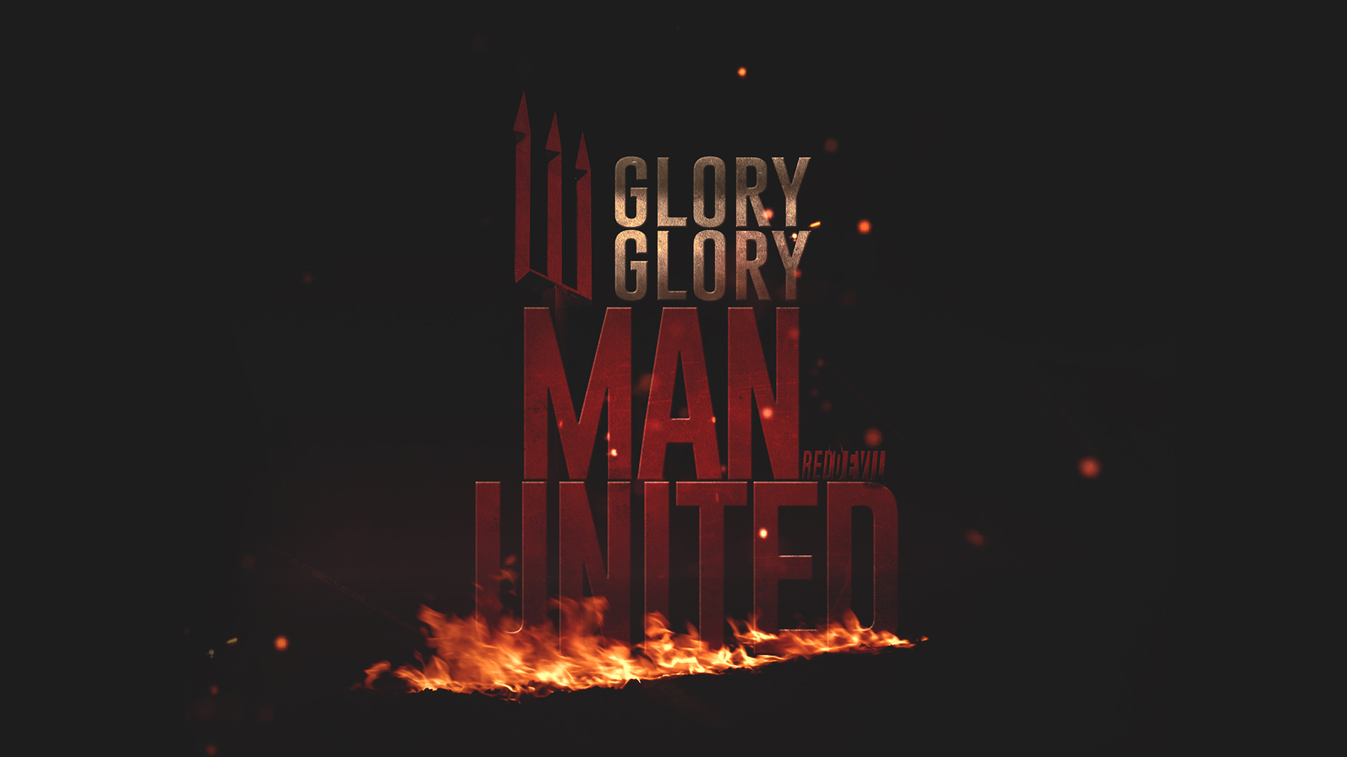 Manchester United Glory Glory Fire Emblem HD Wallpaper