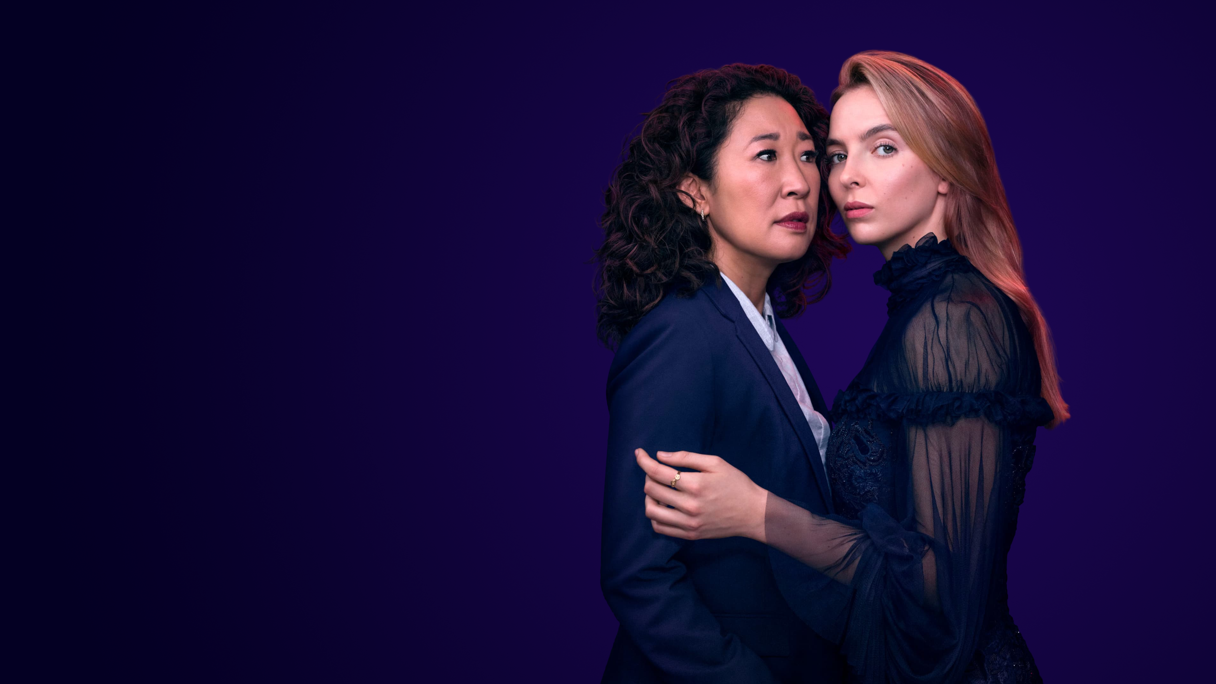 Killing Eve: Sandra Oh and Jodie Comer 4K HD Wallpaper