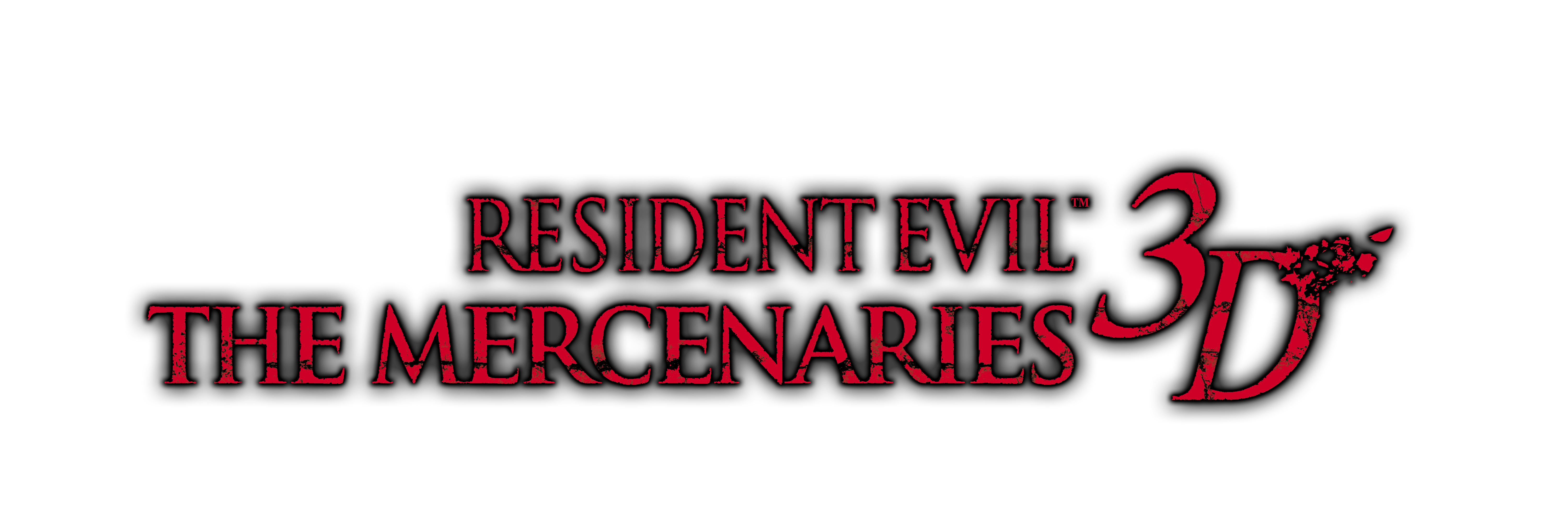 Resident Evil The Mercenaries 3D logo HD Wallpaper