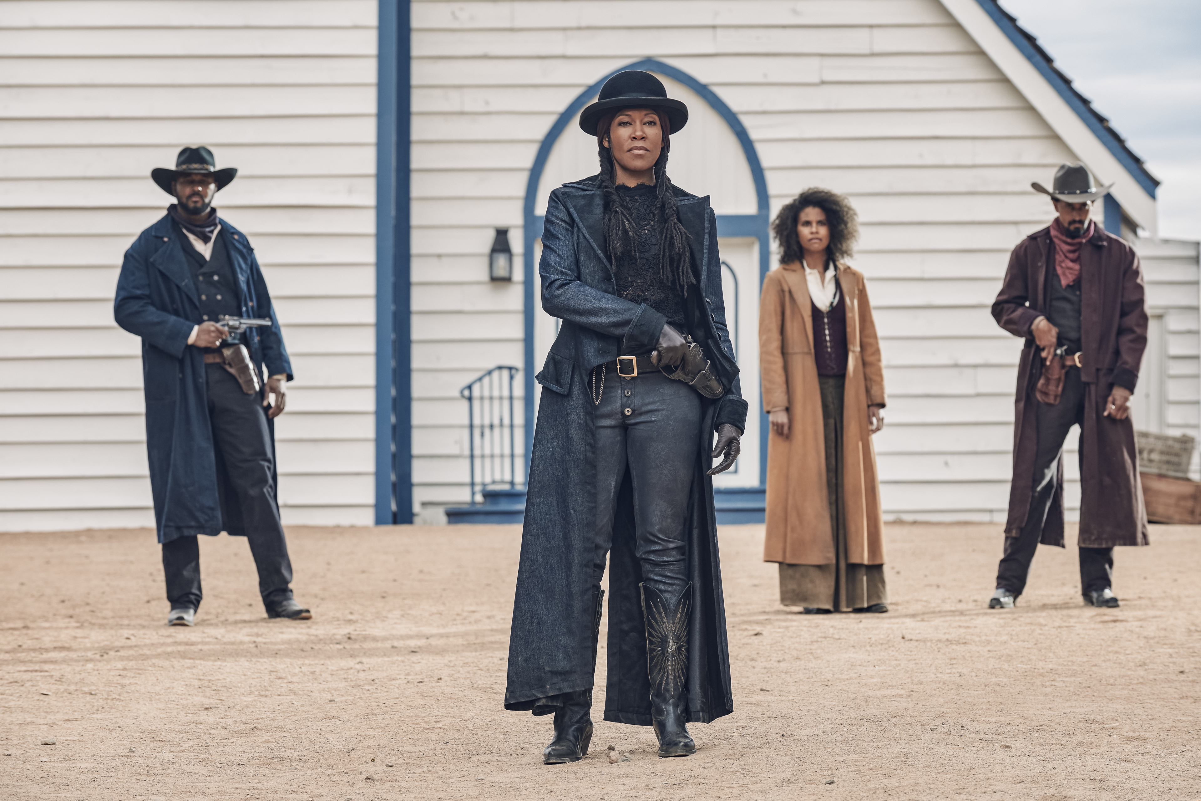 Regina King in The Harder They Fall 4K HD Wallpaper