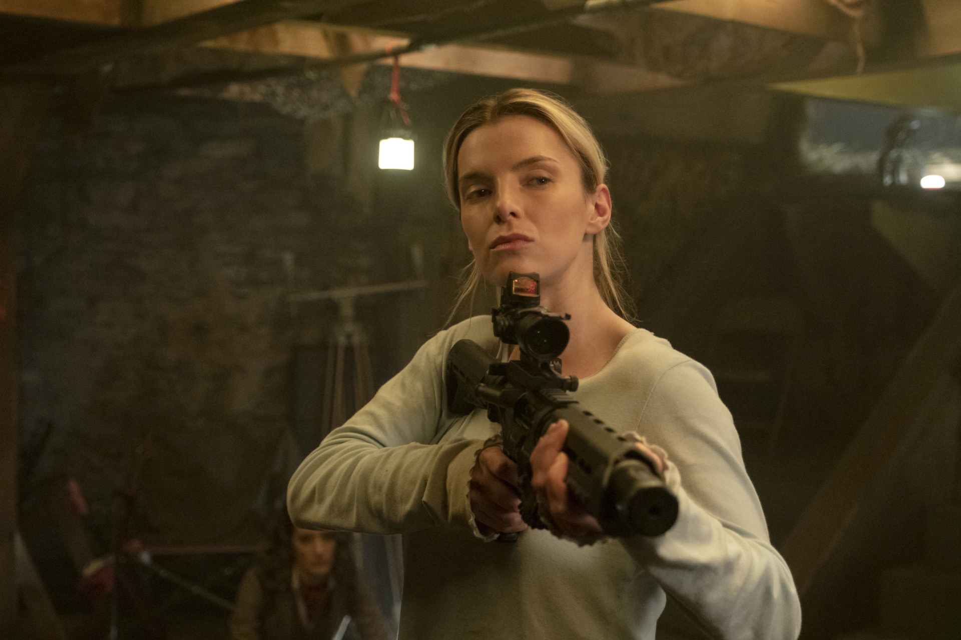 Betty Gilpin Aiming Rifle In The Hunt Hd Wallpaper Rare Gallery Betty Gilpin Aiming Rifle In The Hunt Hd Wallpaper Rare Gallery
