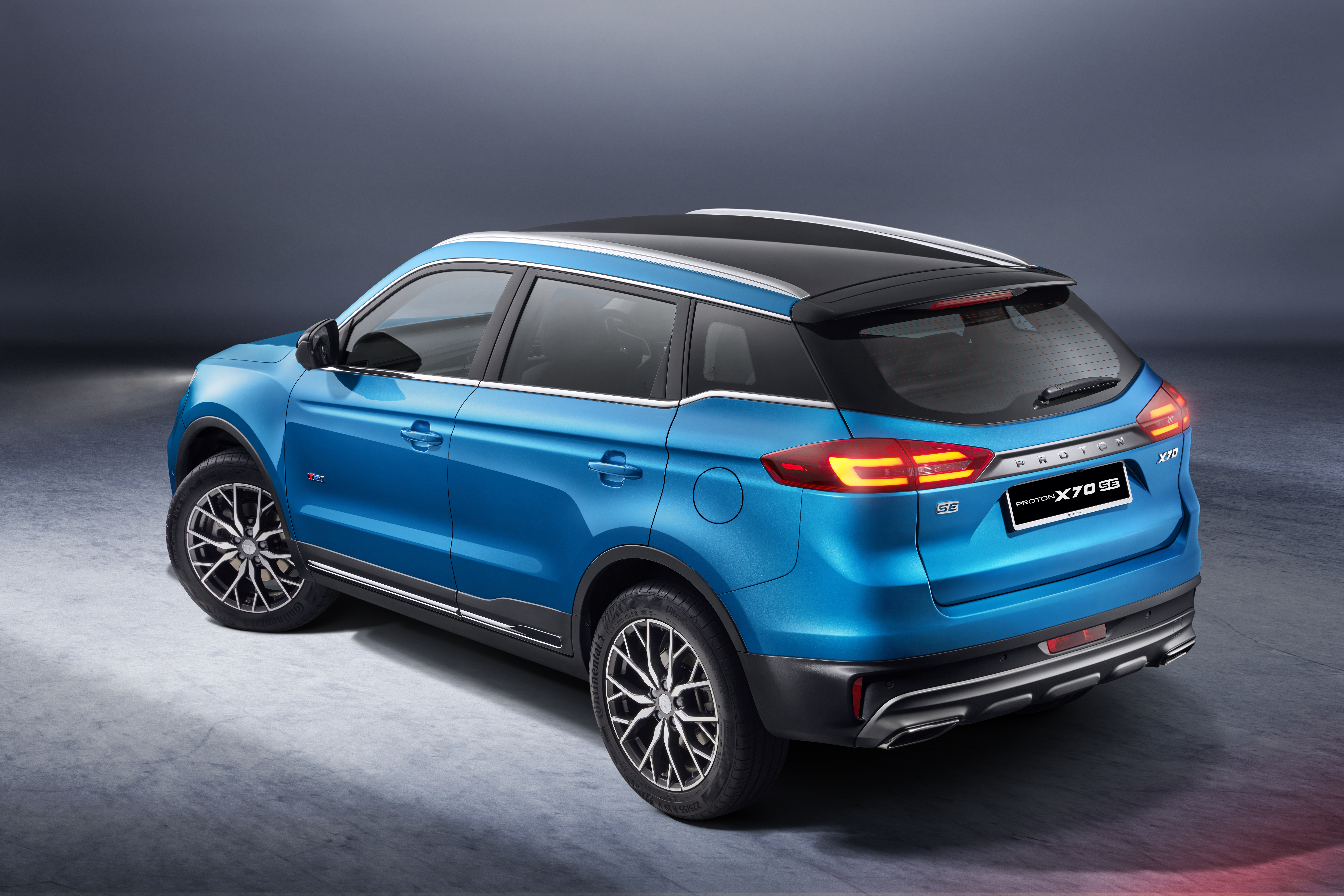 Blue 2021 Proton X70 Special Edition SUV HD Wallpaper