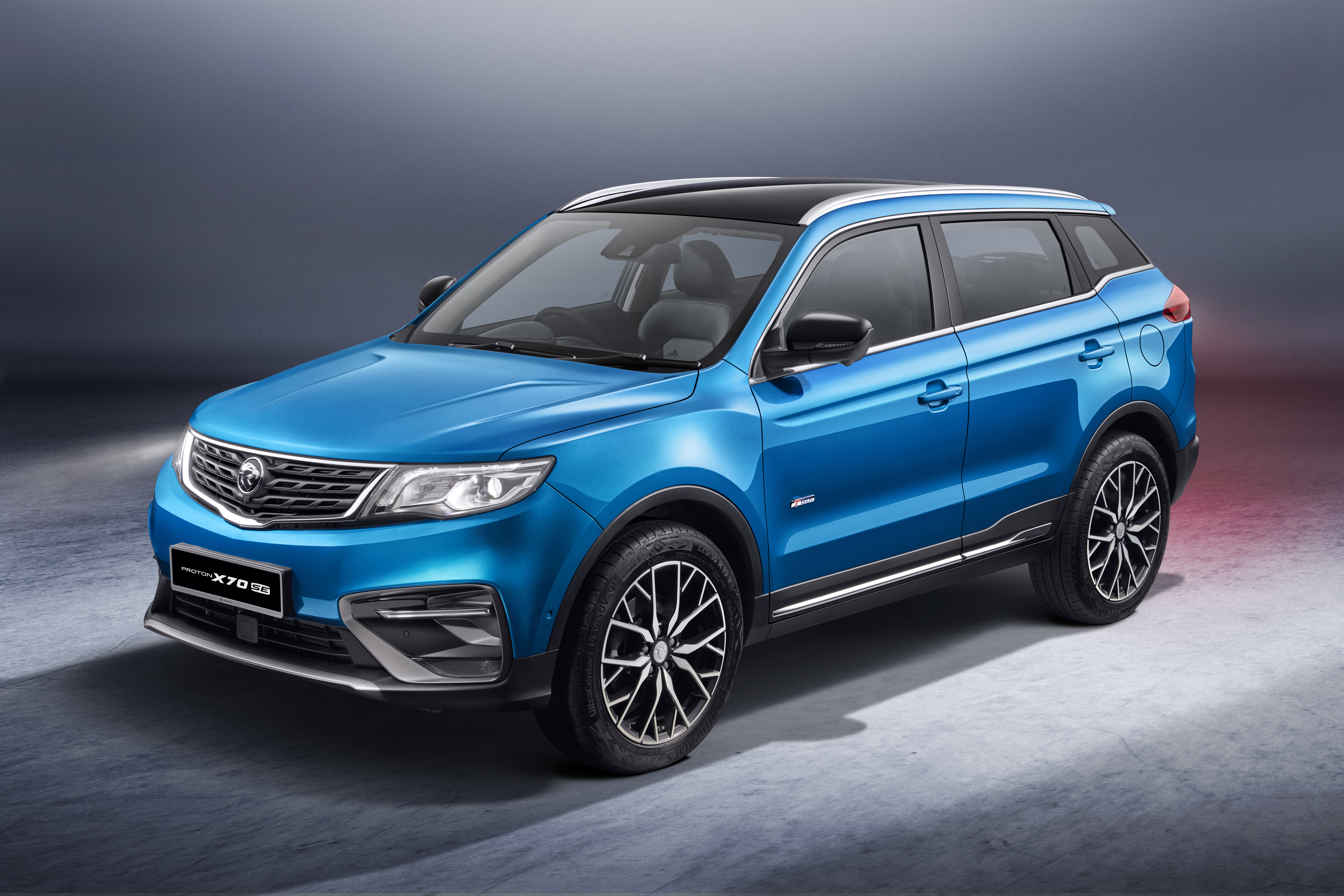 Blue 2021 Proton X70 Special Edition SUV HD Wallpaper