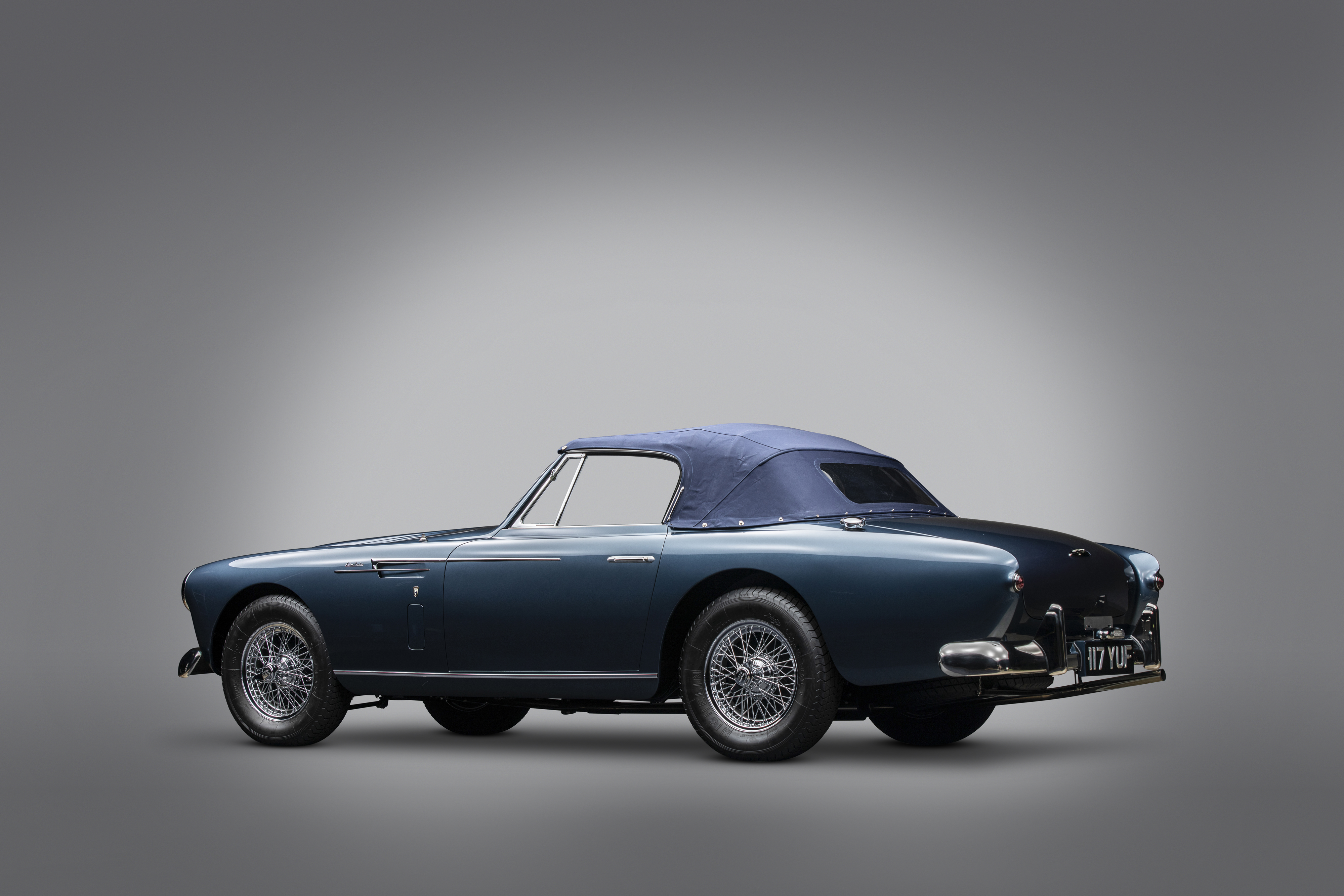 1954 Aston Martin DB2/4 Drophead Coupe HD Wallpaper