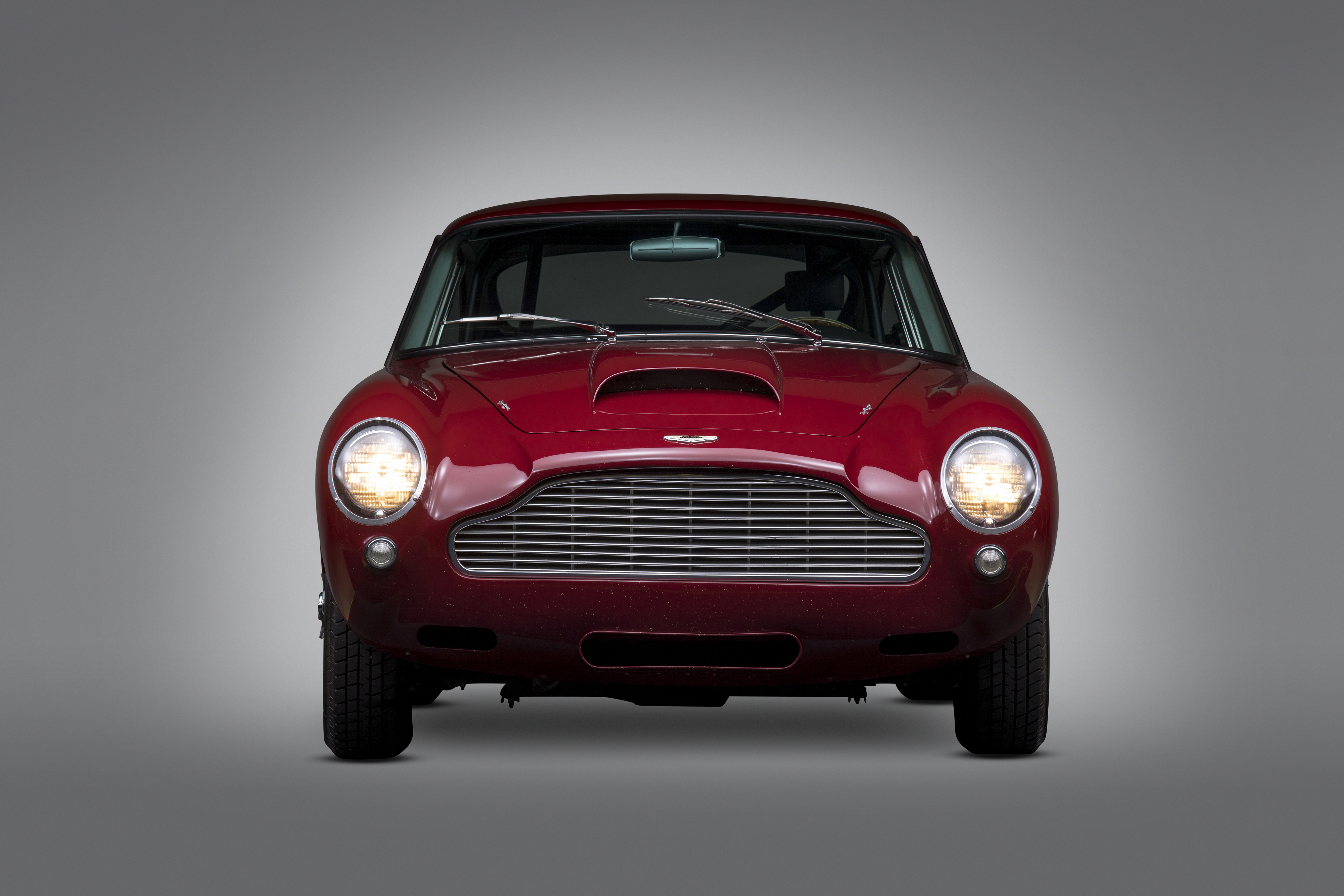 Red Aston Martin DB4 GT Lightweight Grand Tourer HD Wallpaper