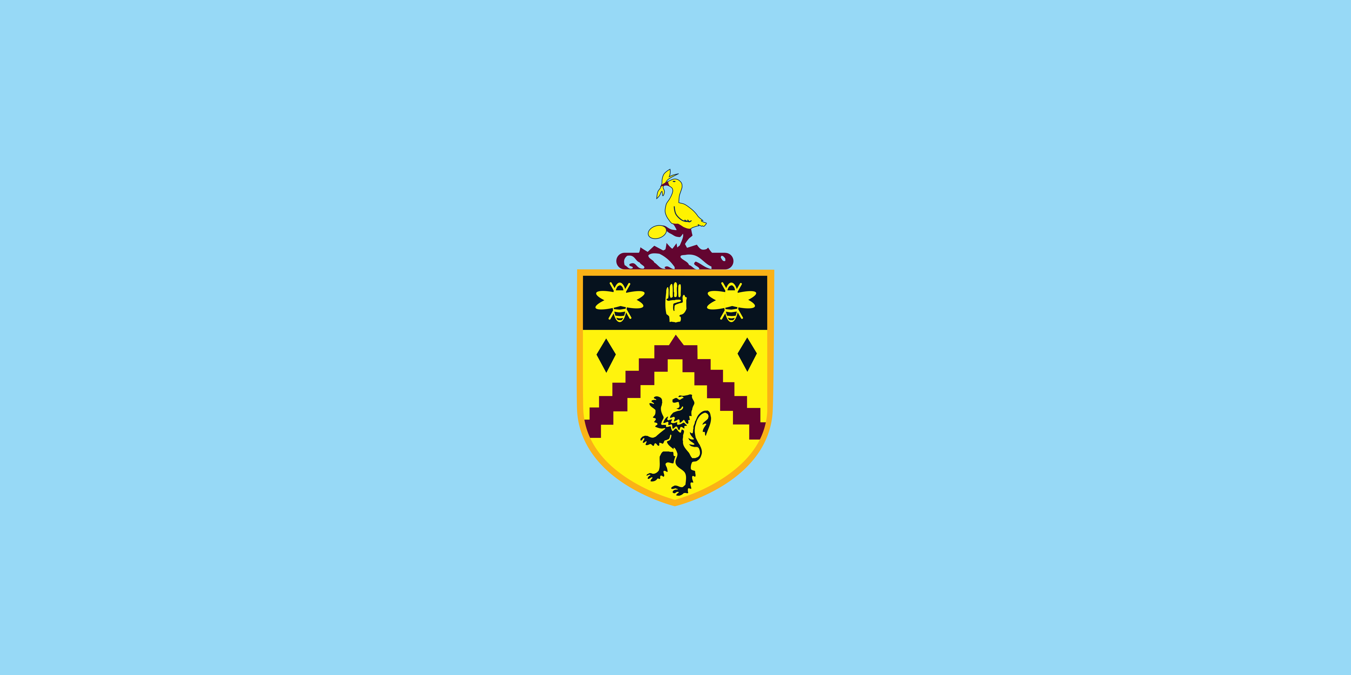 Burnley F.C. Soccer Club Emblem HD Wallpaper