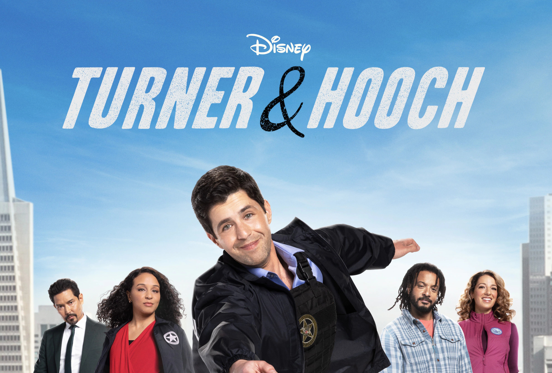 Turner & Hooch with Josh Peck and cast HD Wallpaper