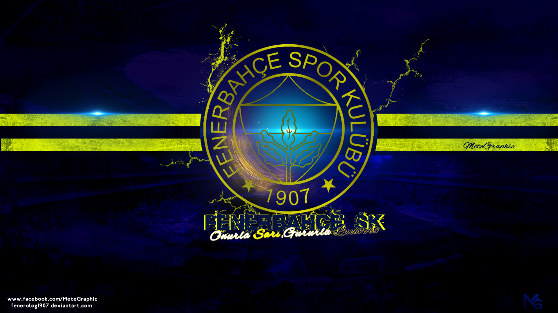 Fenerbahçe S.K. Soccer Club Emblem HD Wallpaper