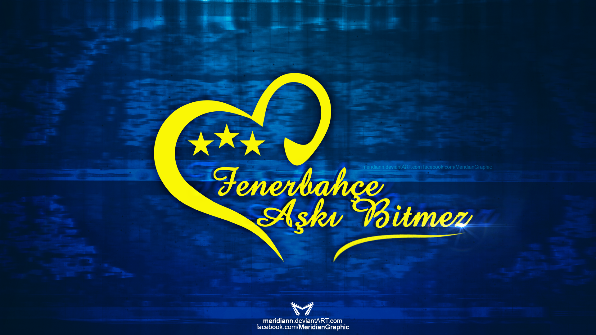 Fenerbahçe Love Never Ends HD Wallpaper
