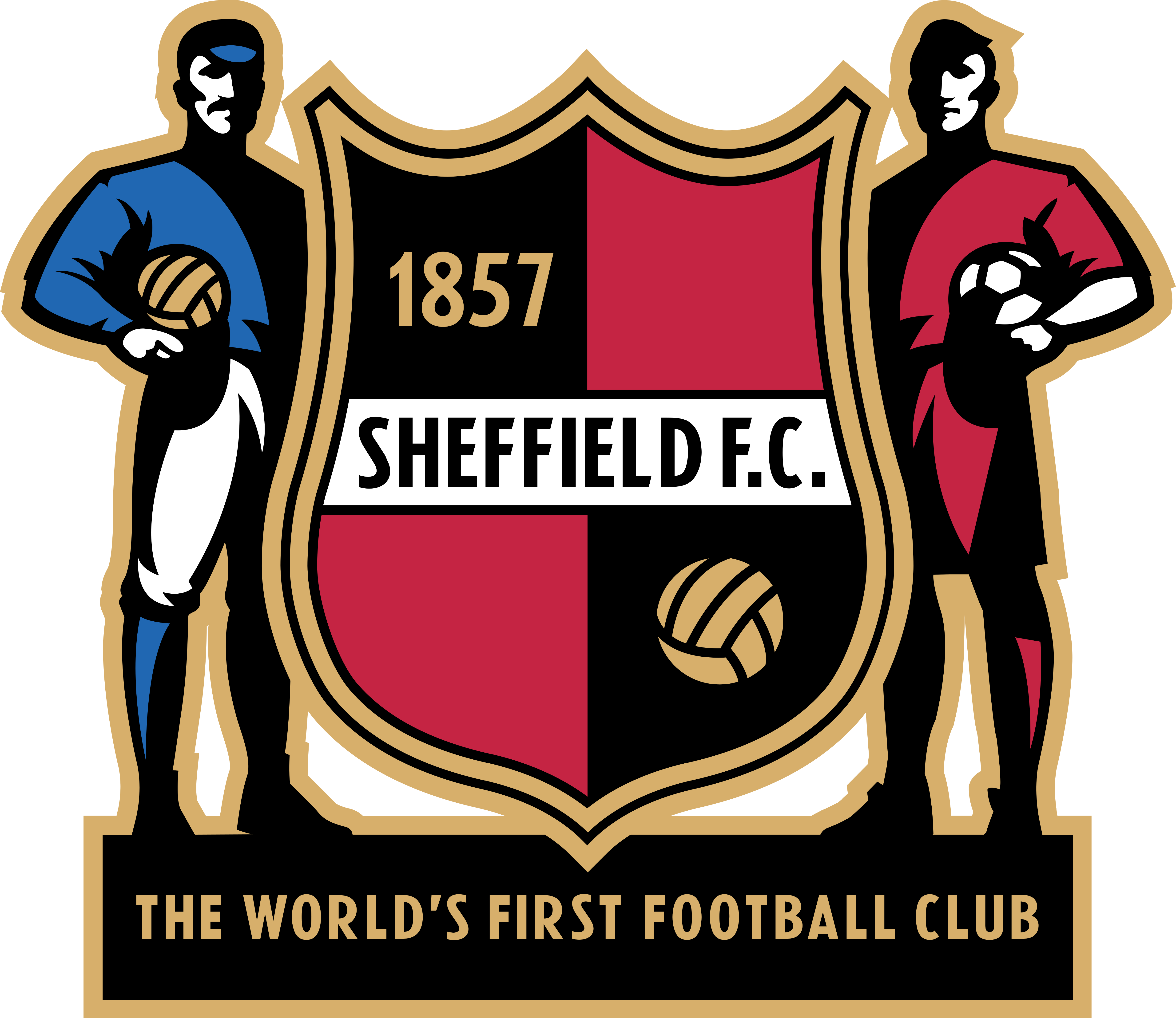 Sheffield F.C. Soccer Emblem 4K HD Wallpaper