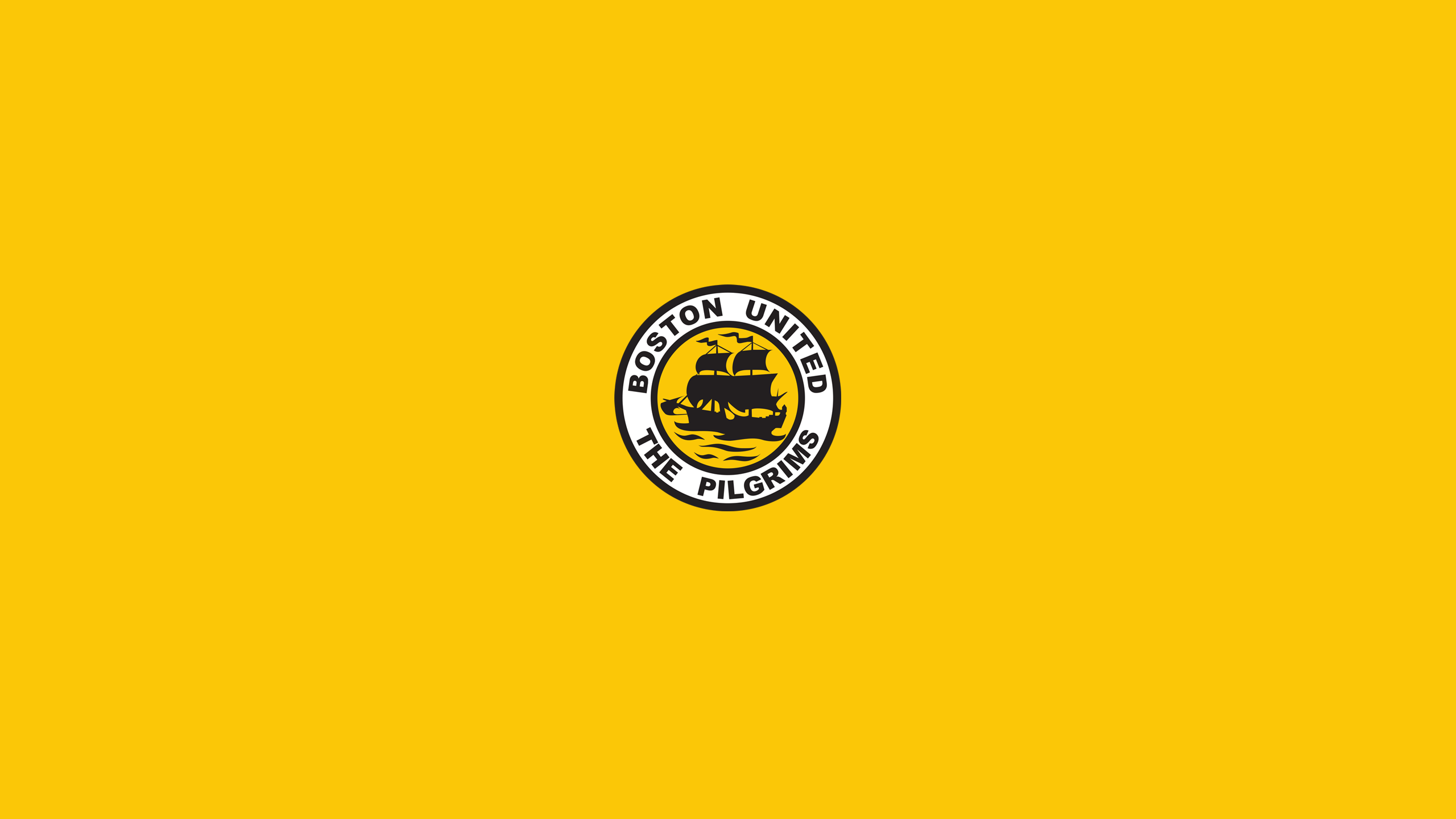 Boston United F.C. Soccer Team Logo HD Wallpaper