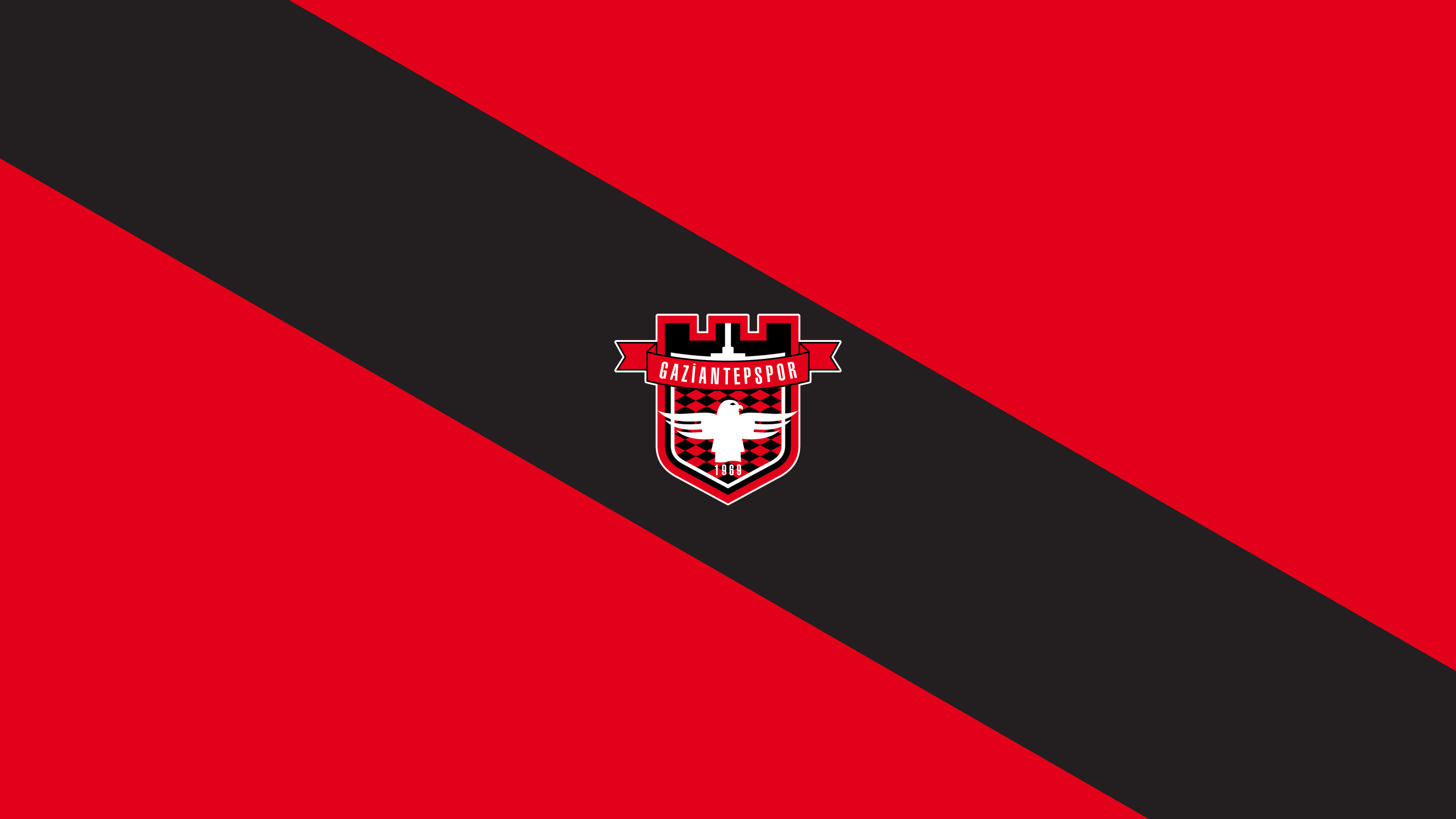 Gaziantepspor Soccer Flag with Emblem HD Wallpaper