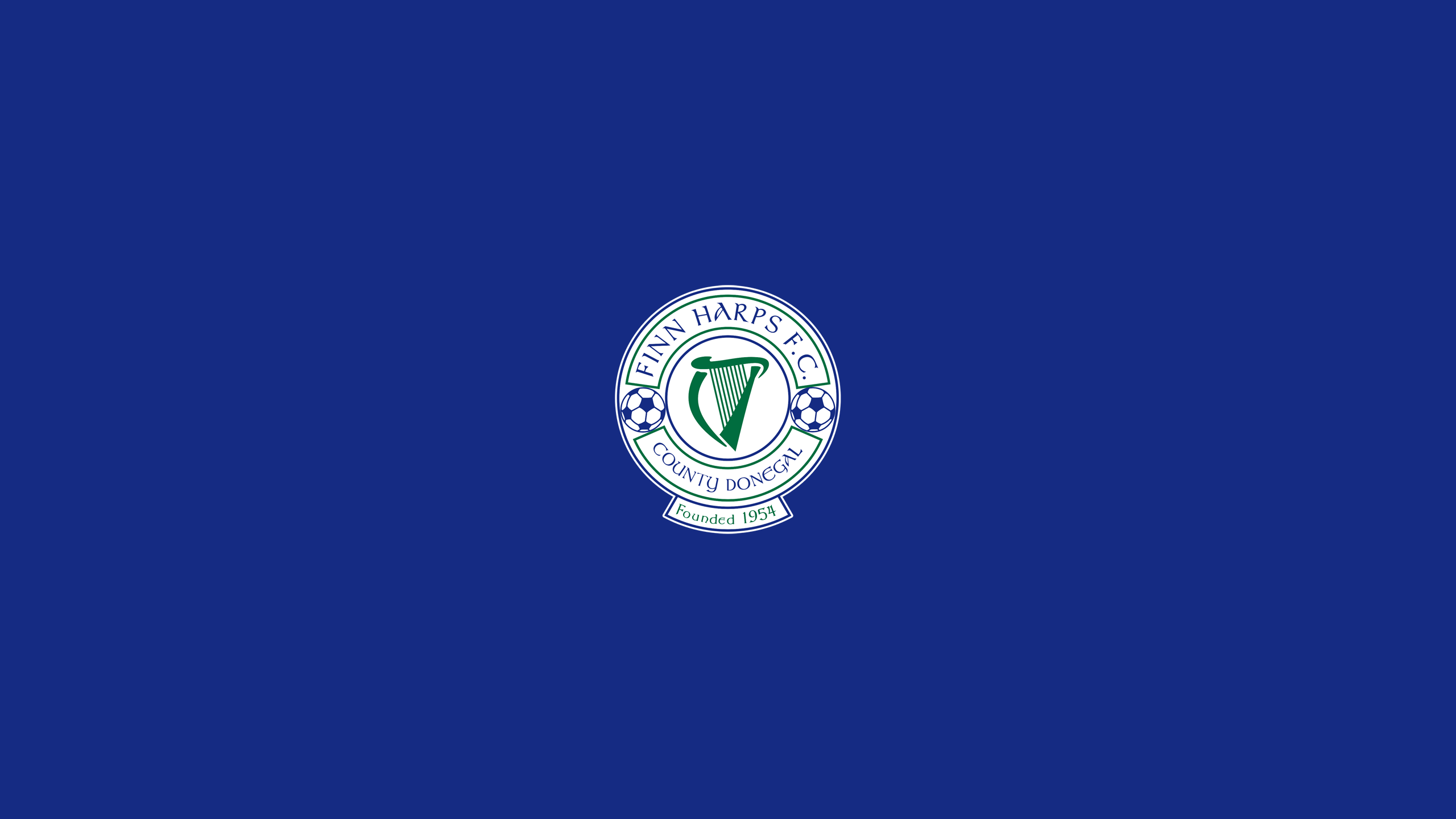 Finn Harps F.C. Soccer Logo HD Wallpaper