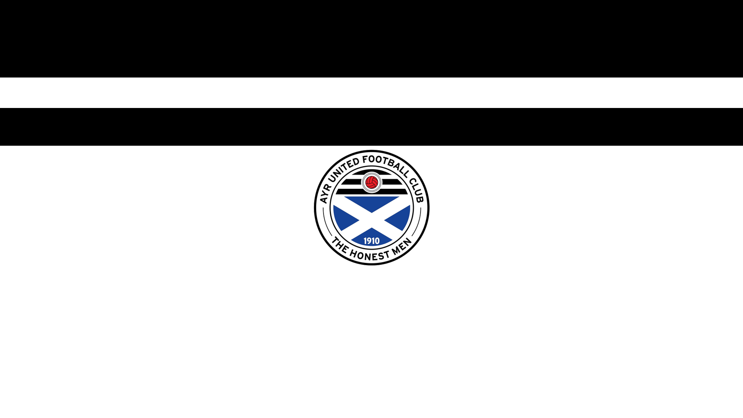 Ayr United F.C. Soccer Emblem HD Wallpaper