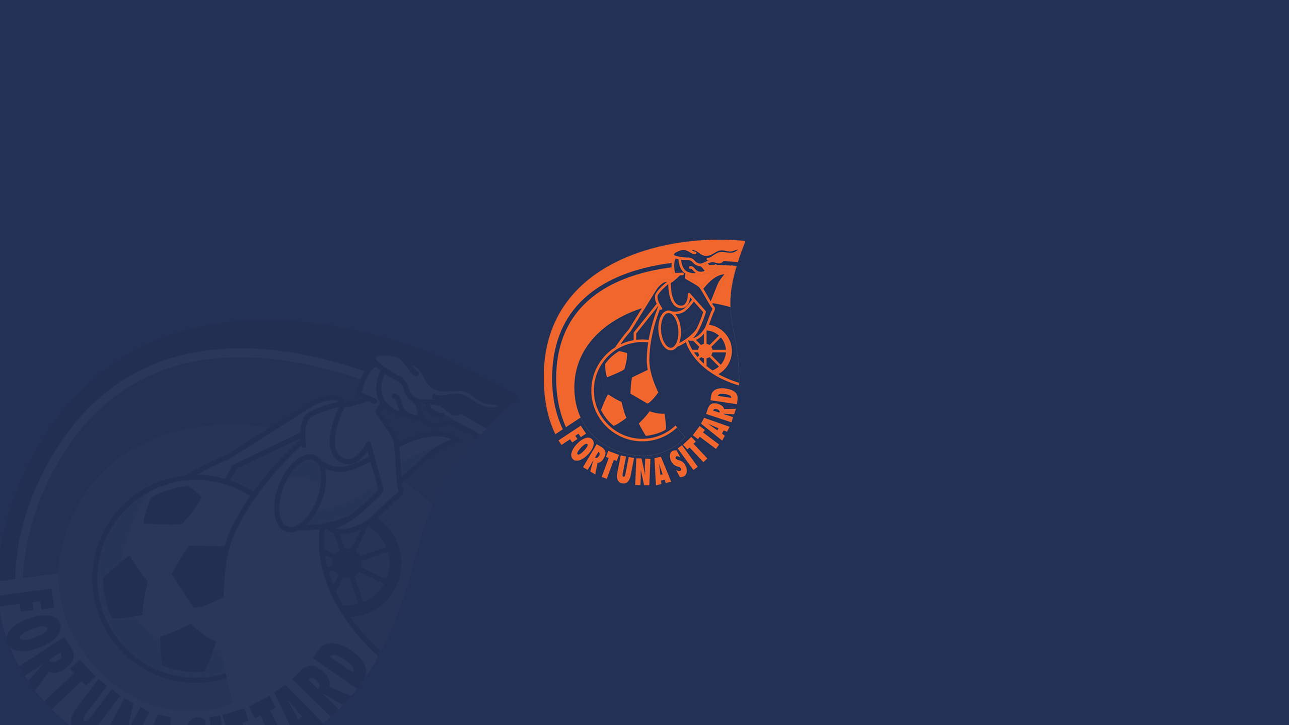 Fortuna Sittard Soccer Club Logo HD Wallpaper