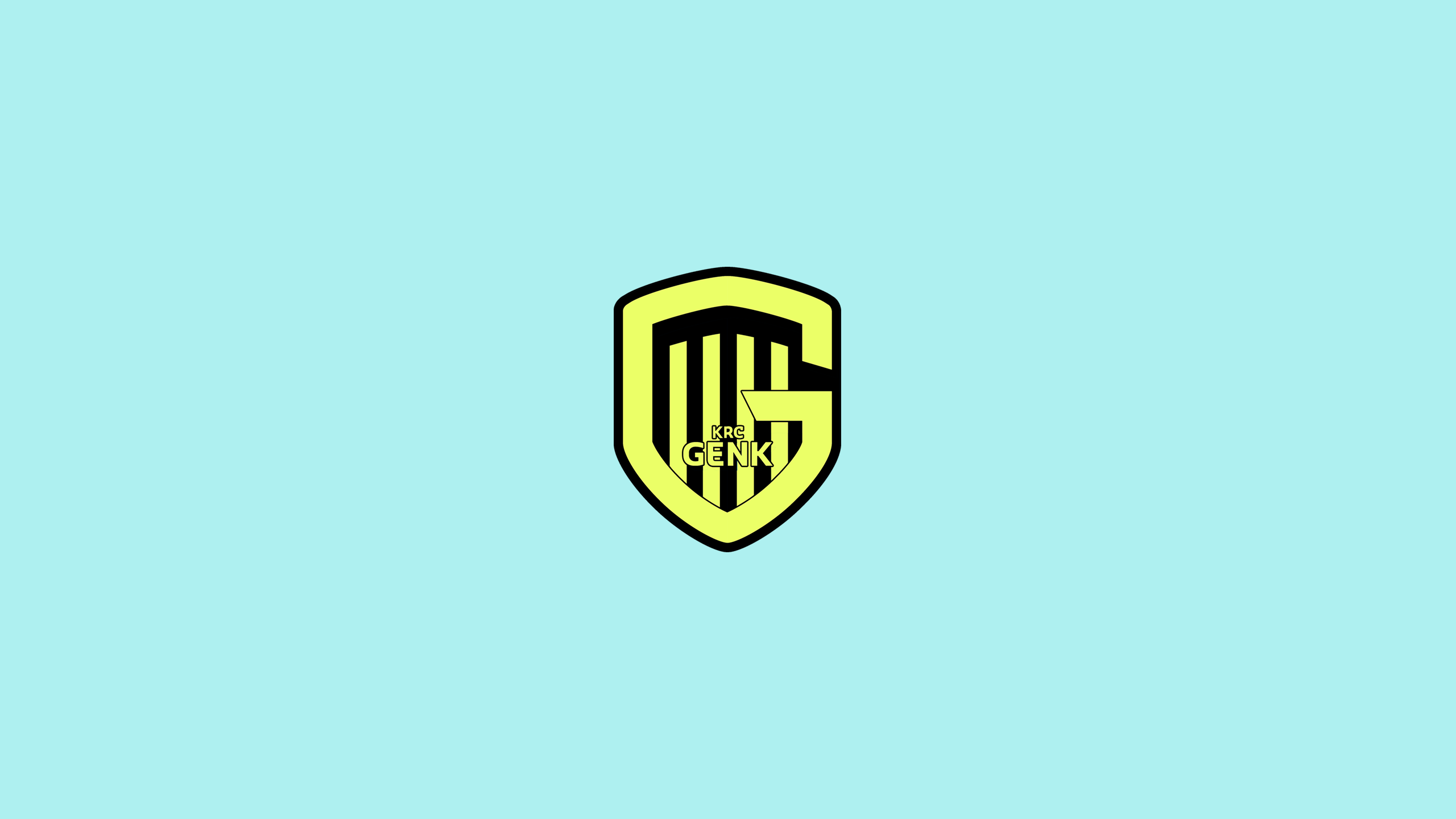 K.R.C. Genk Soccer Logo HD Wallpaper