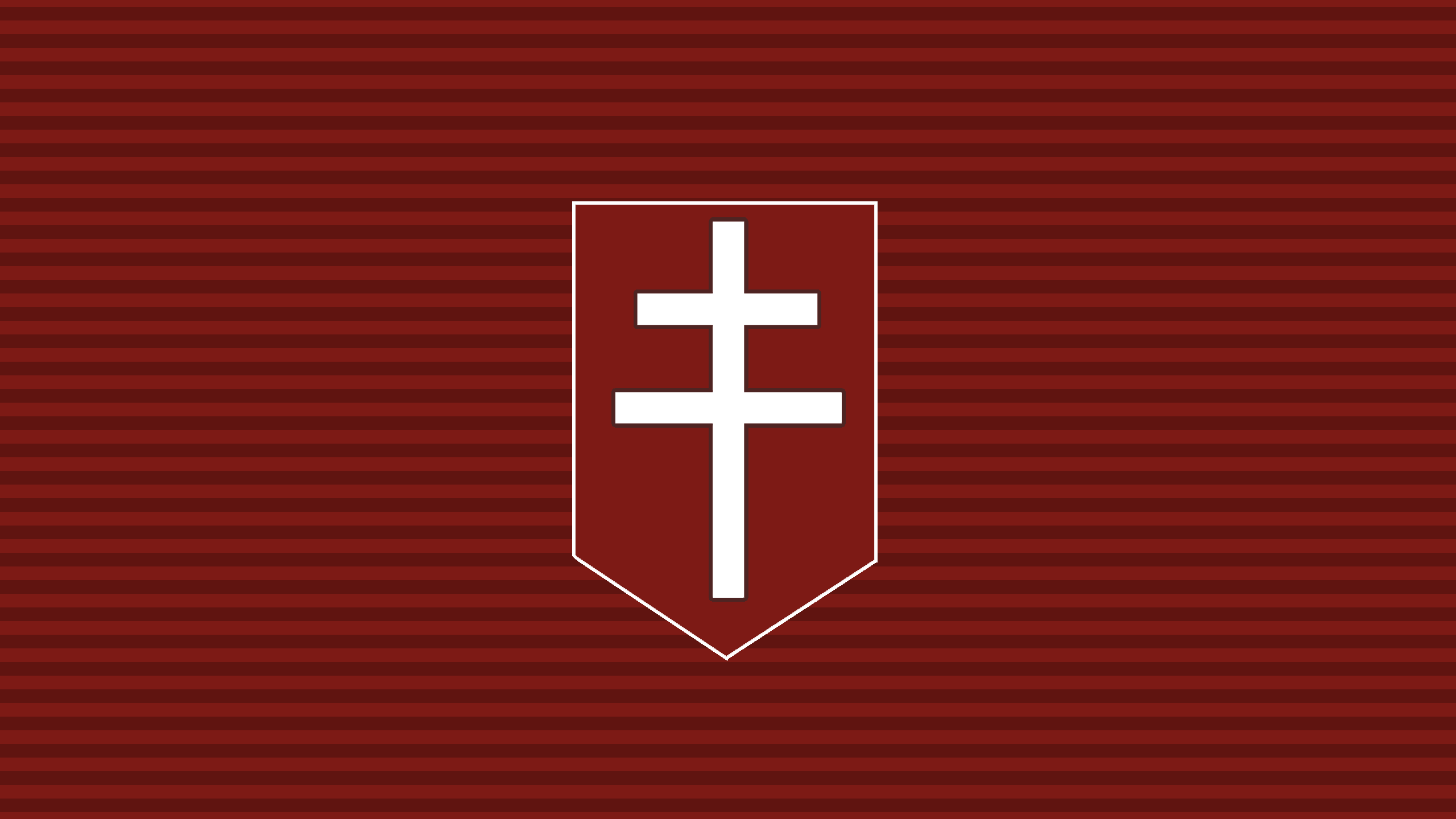 FC Metz Soccer Logo Red Double Cross HD Wallpaper