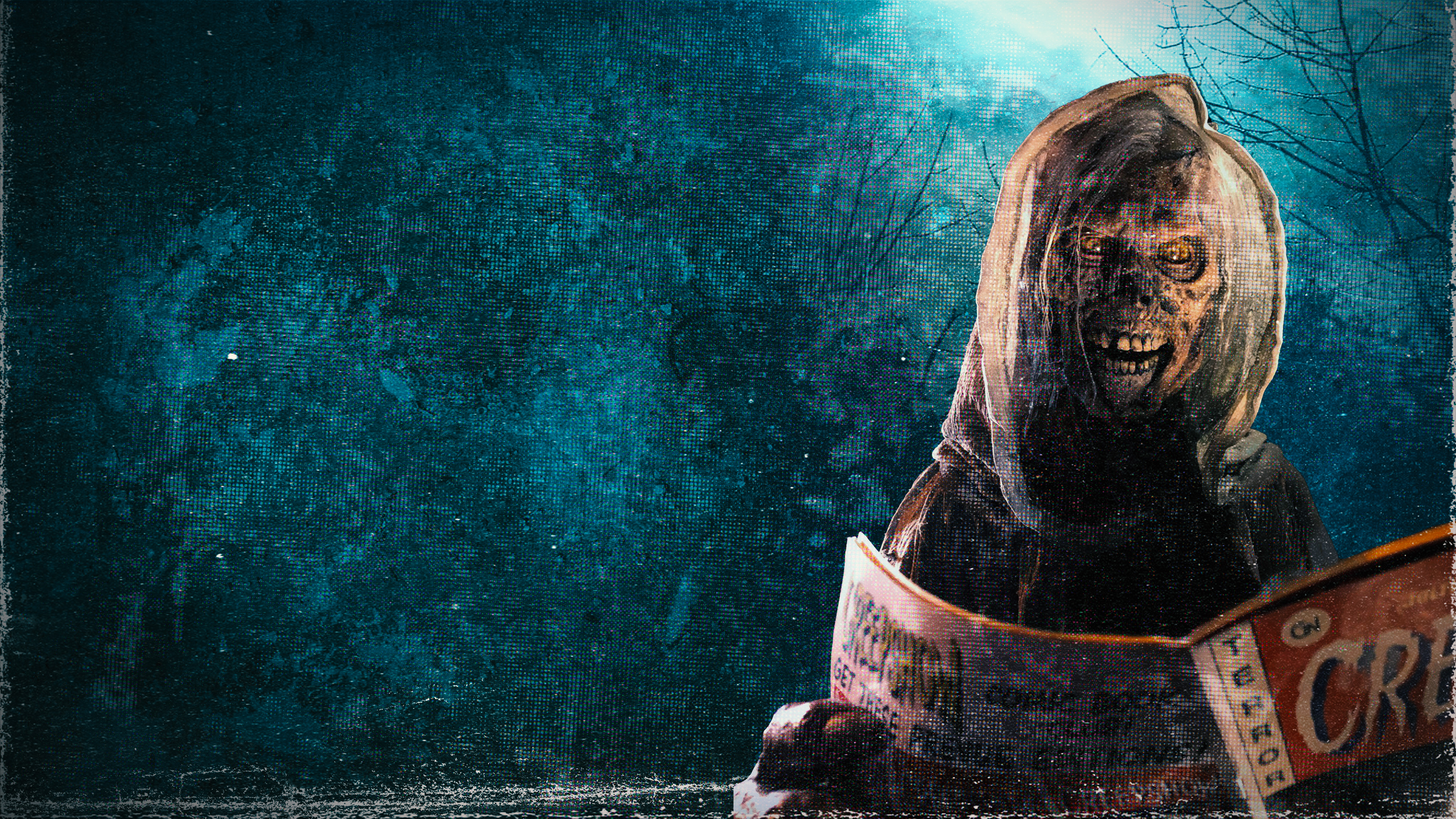 Creepshow 4K: The Creep reading a comic HD Wallpaper