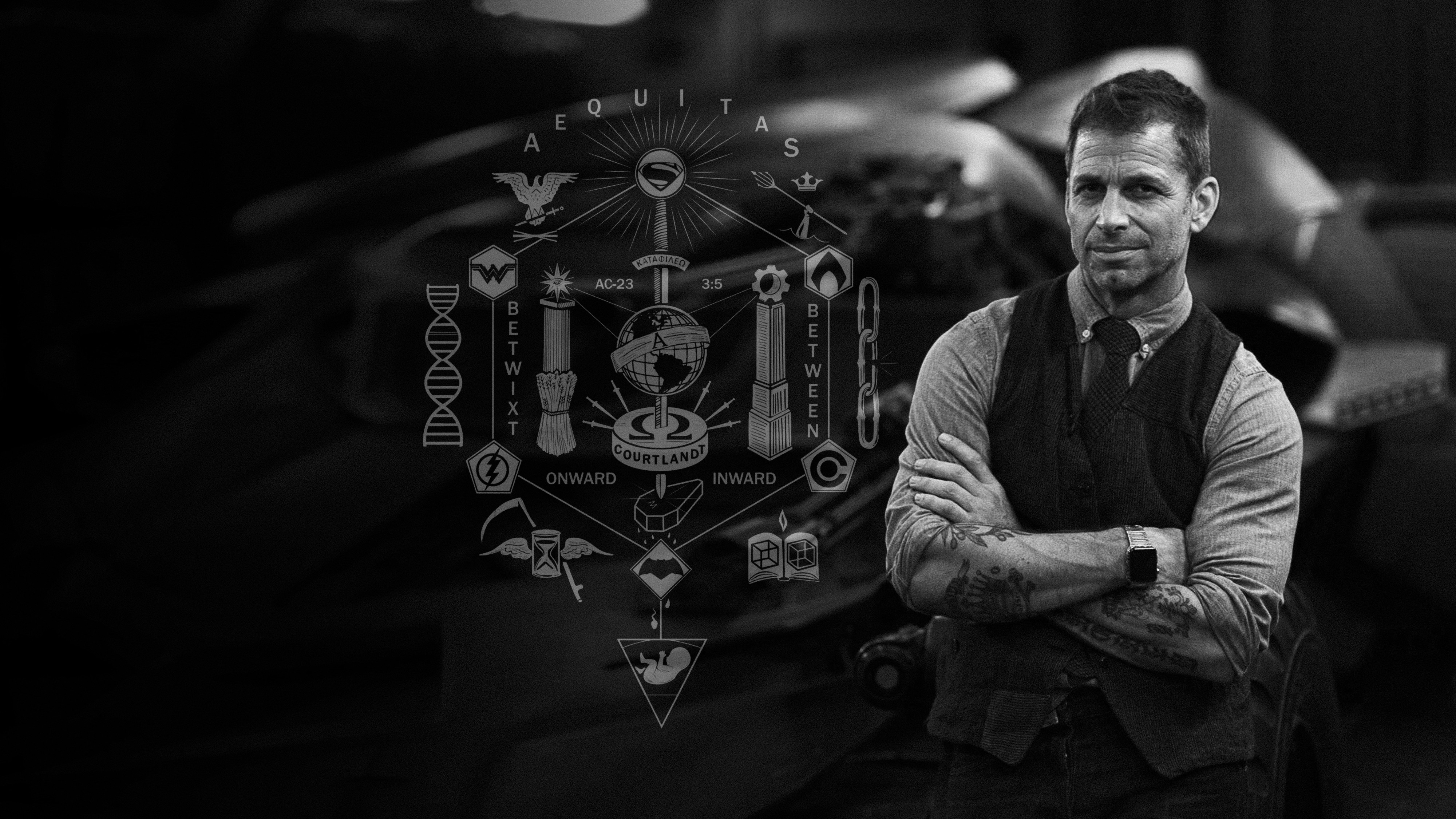 Zack Snyder and the Snyderverse Tree of Life HD Wallpaper