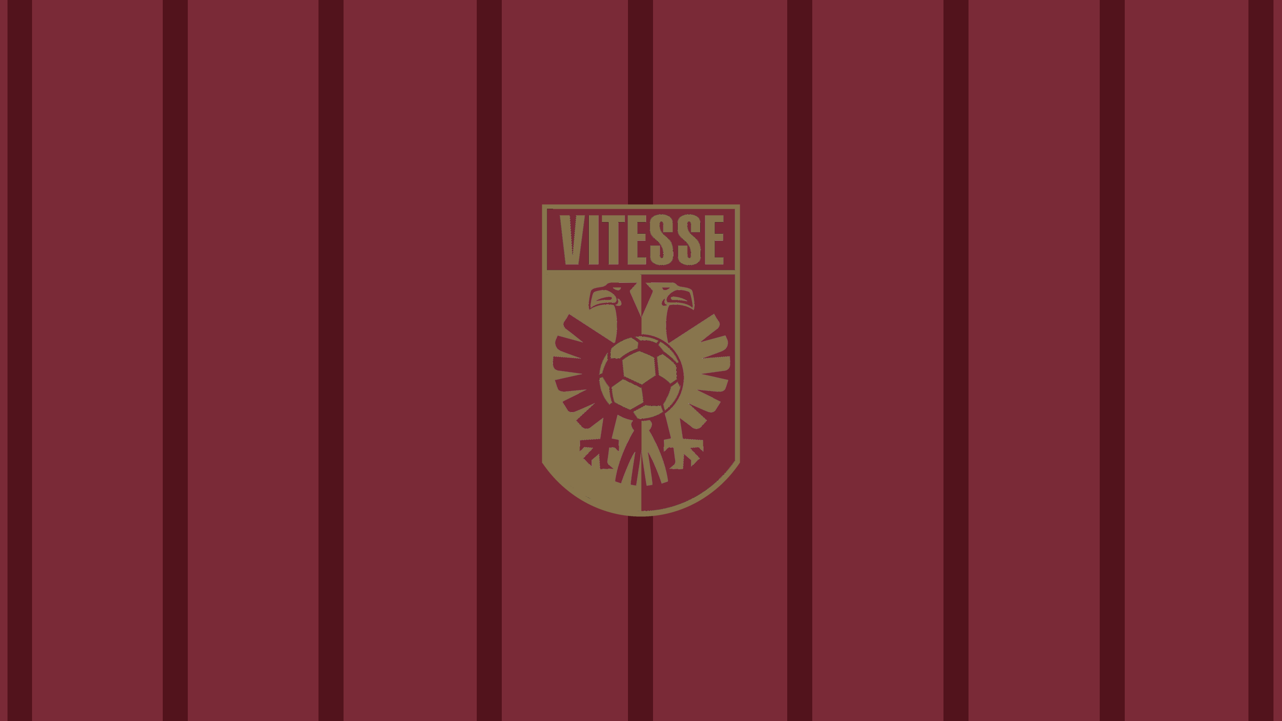 SBV Vitesse Soccer Emblem Maroon Stripes HD Wallpaper