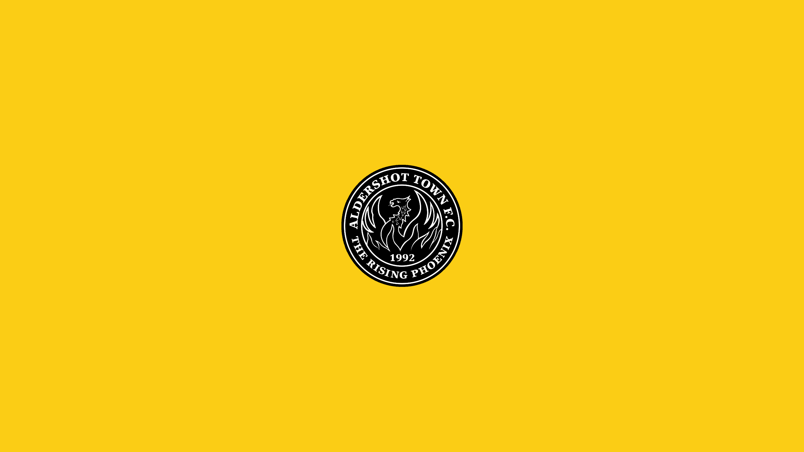 Aldershot Town F.C. Rising Phoenix Logo HD Wallpaper