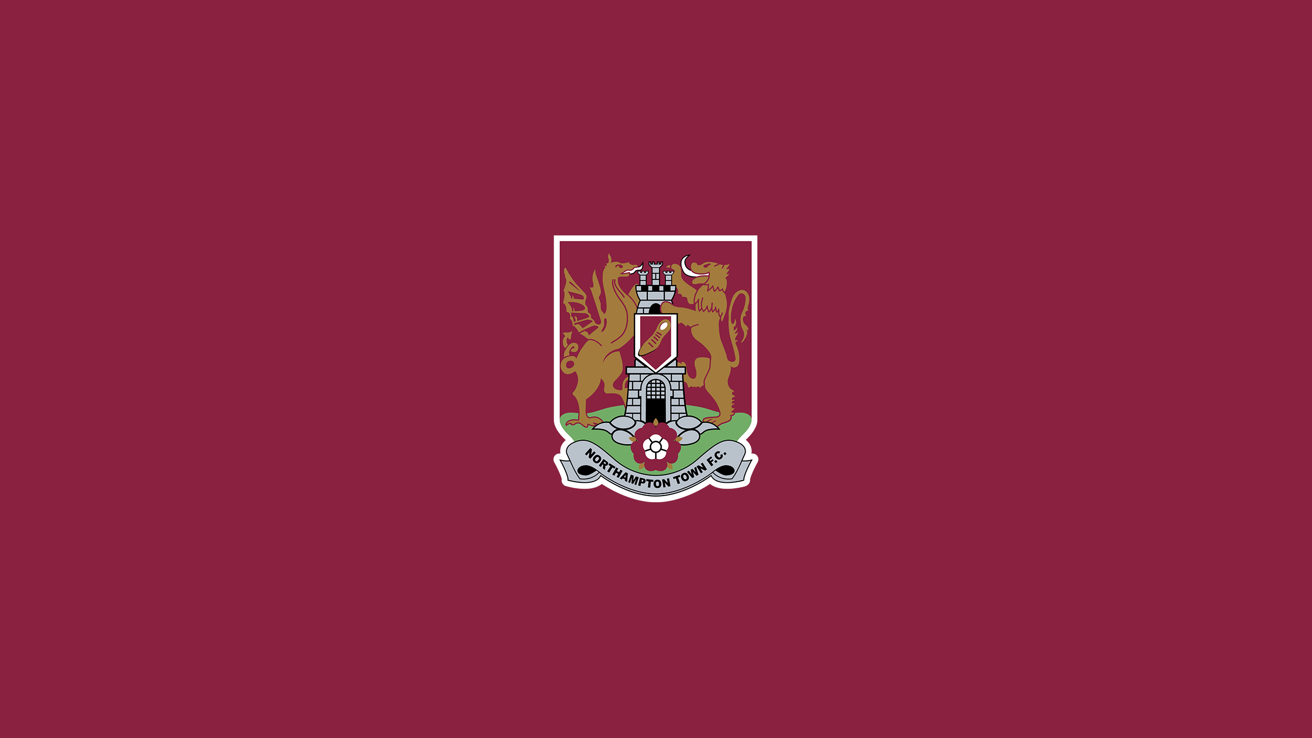 Northampton Town F.C. Logo HD Wallpaper