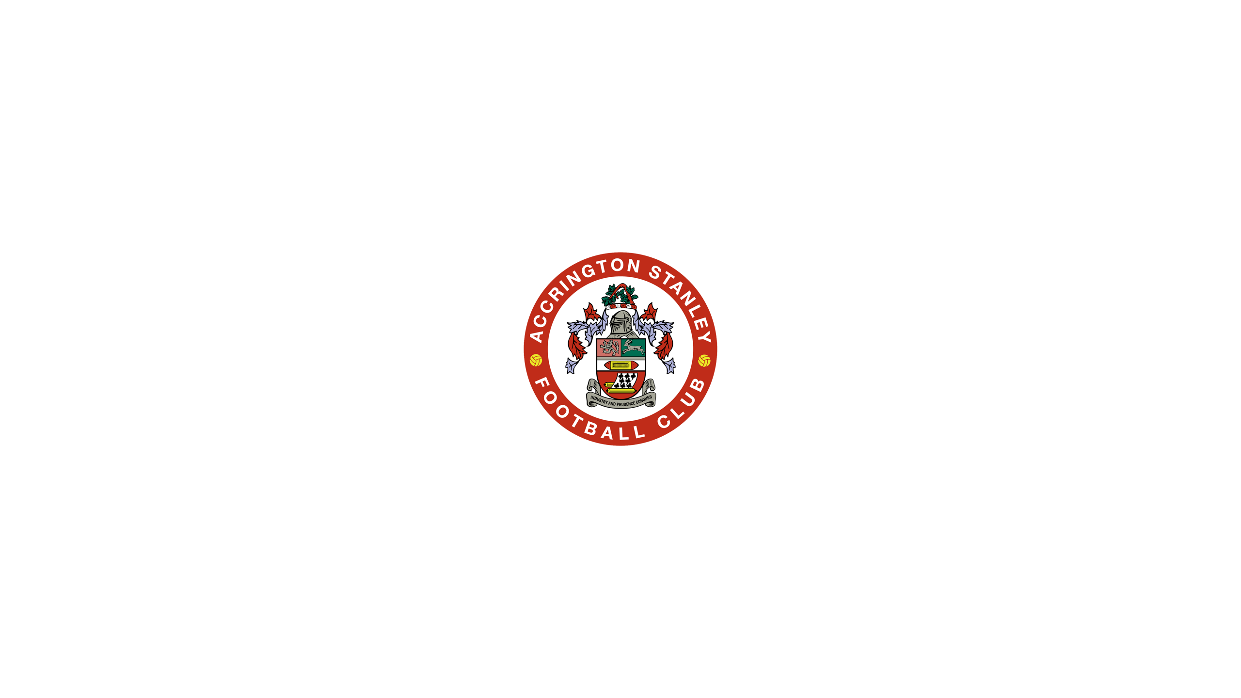 Accrington Stanley F.C. Official Football Club Logo HD Wallpaper