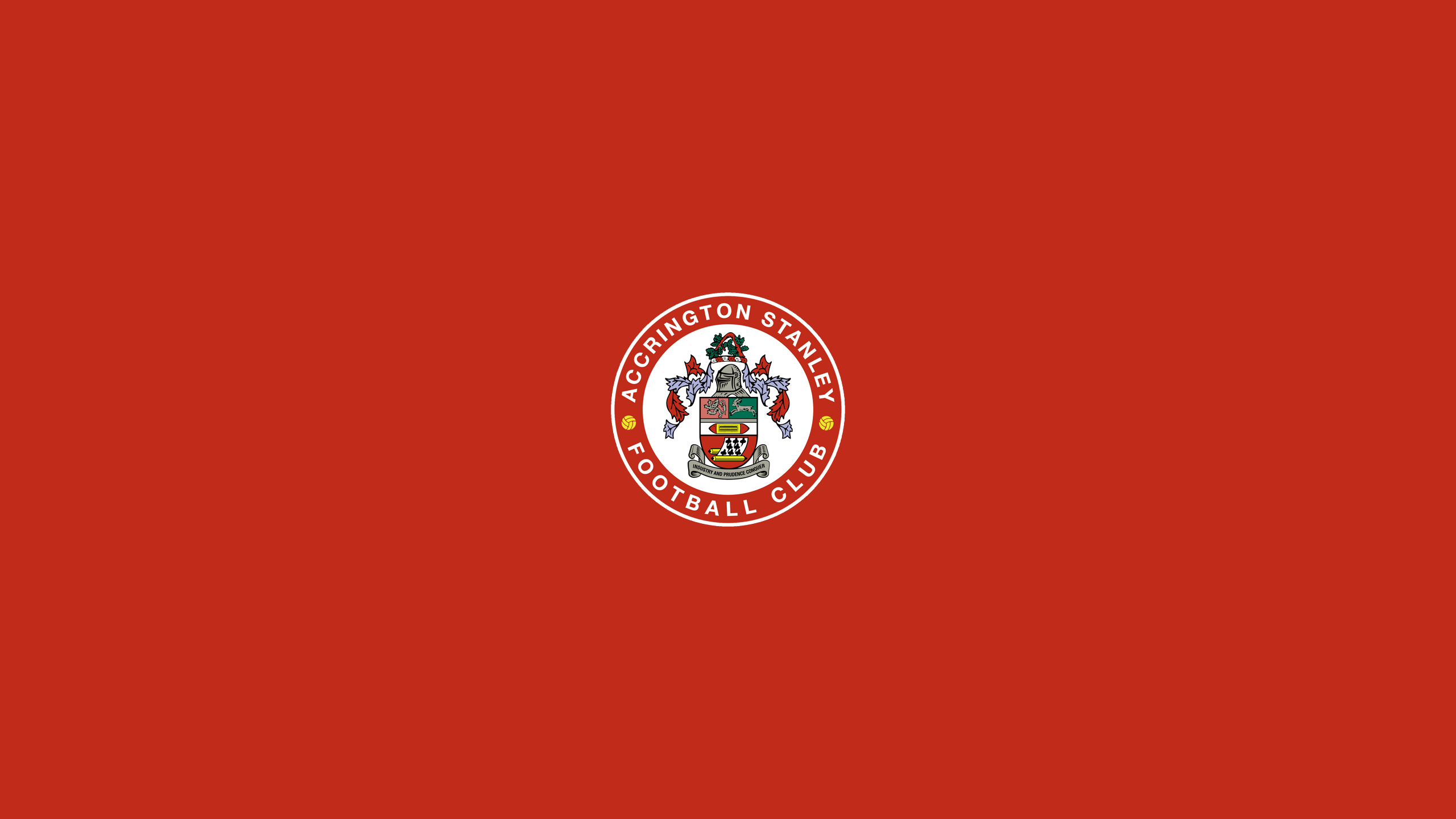 Accrington Stanley F.C. Soccer Logo Emblem HD Wallpaper