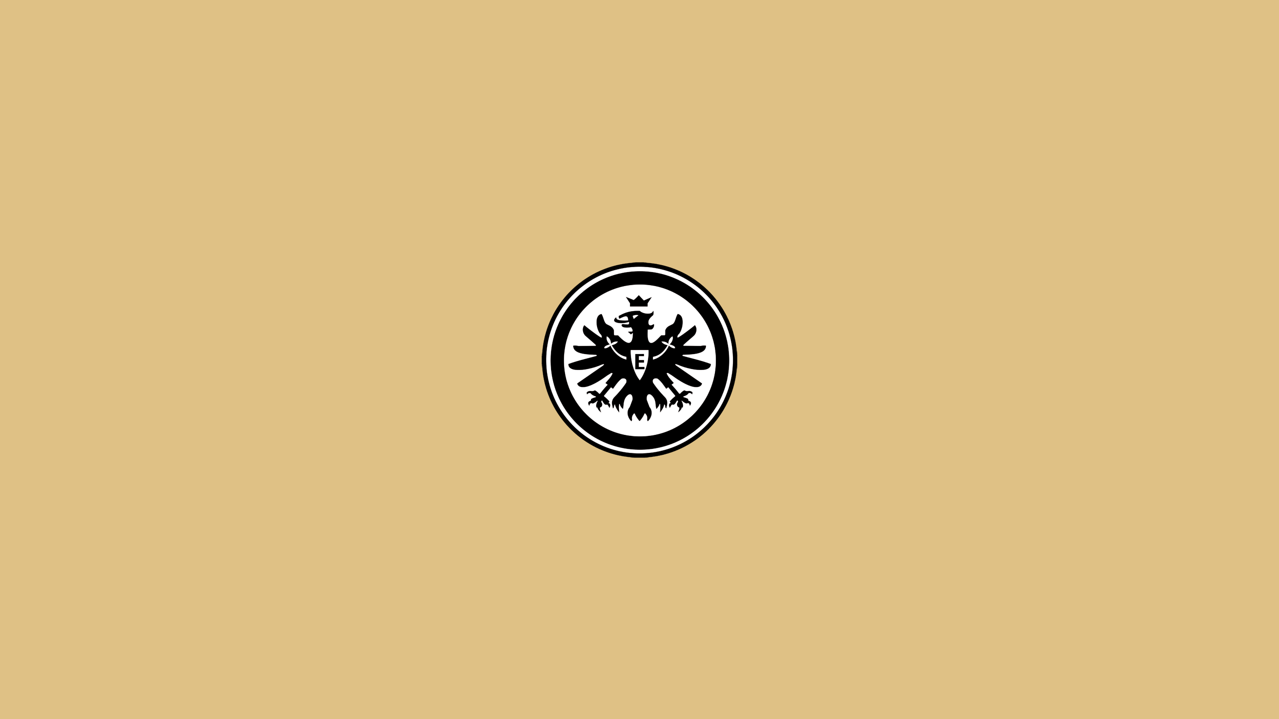 Eintracht Frankfurt Soccer Club Emblem HD Wallpaper