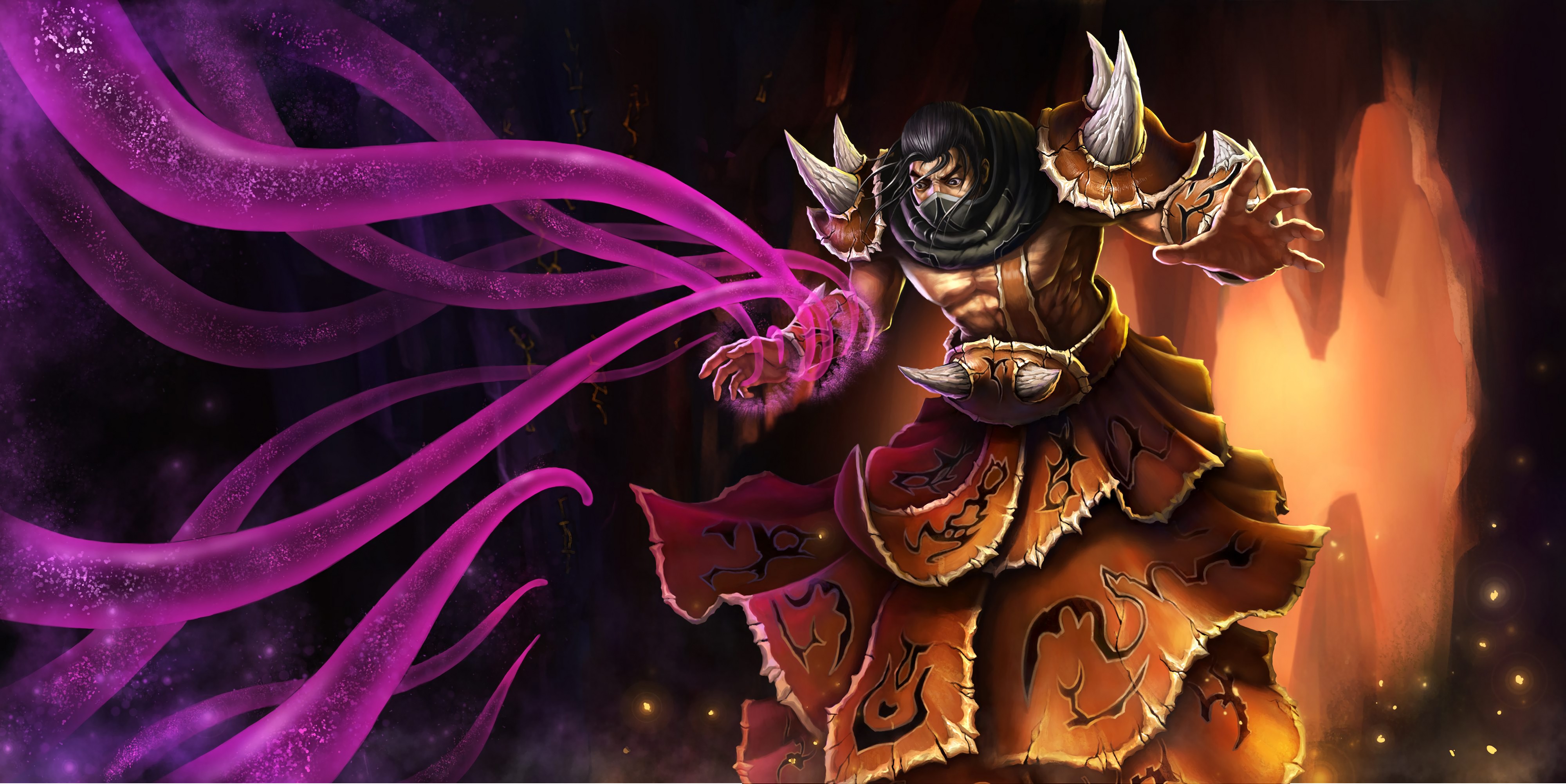 Pre Void Kassadin unleashes purple void energy HD Wallpaper