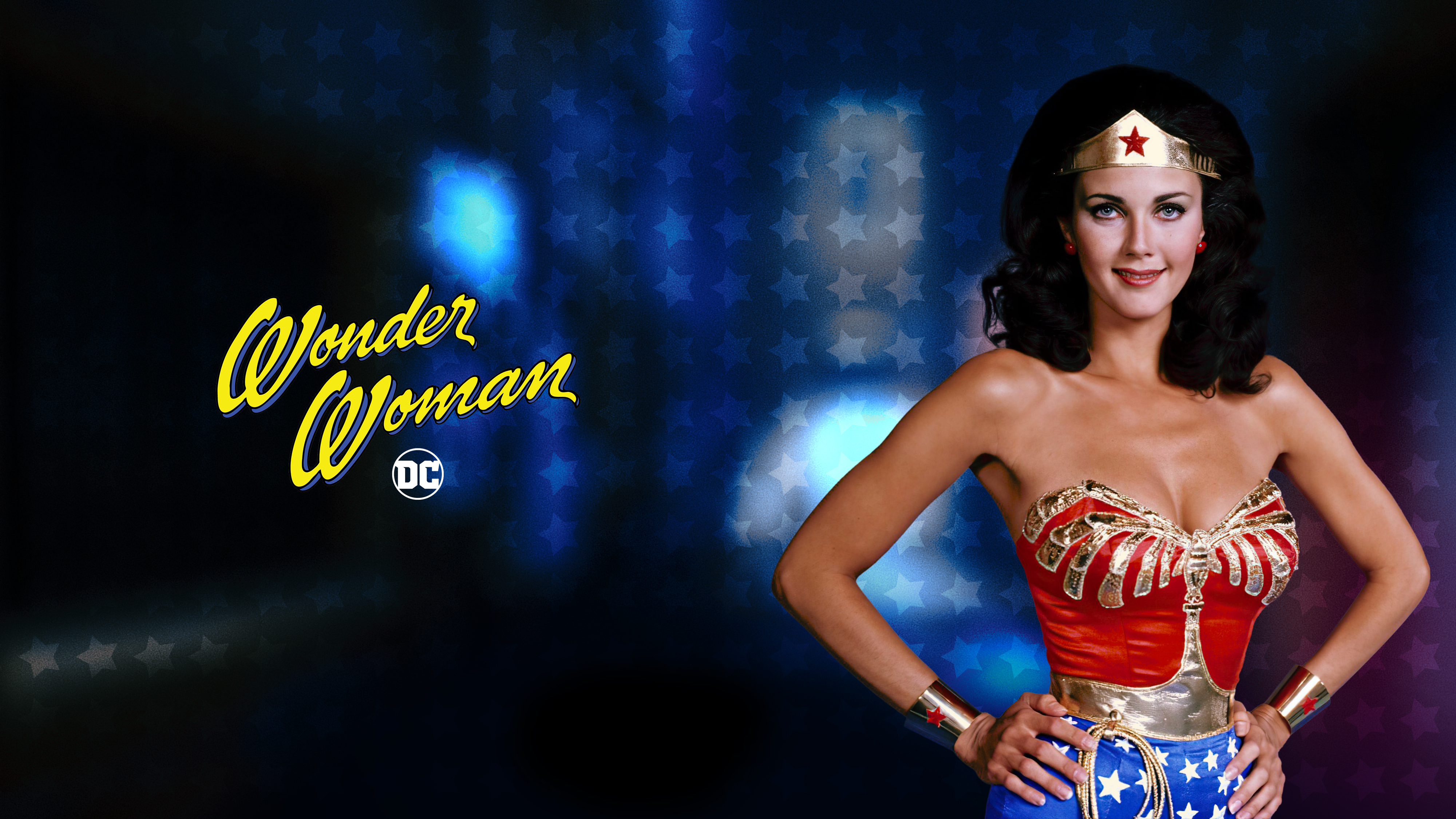 Wonder Woman Lynda Carter 1975 TV Series Portrait HD Wallpaper