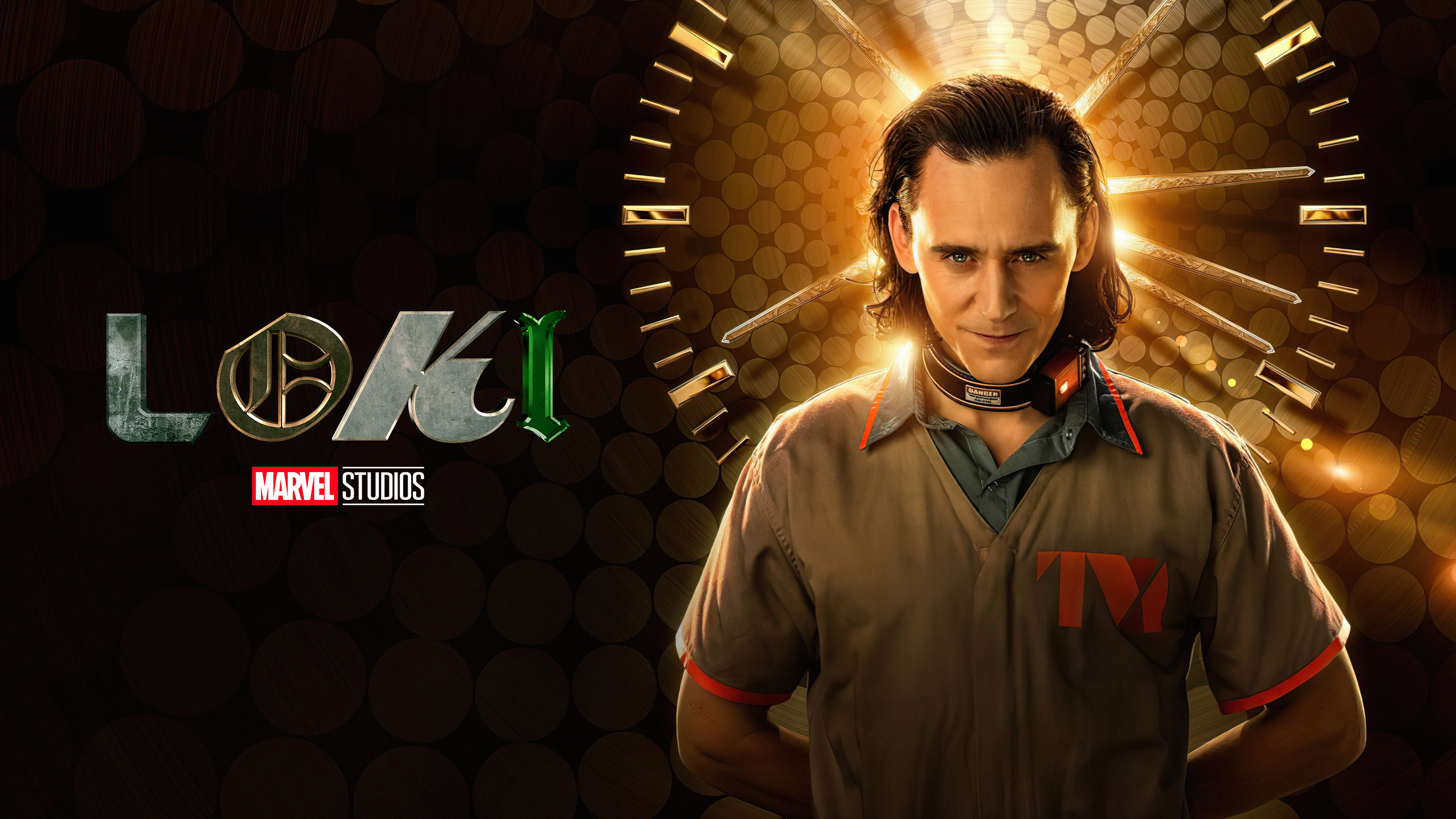 Loki Tom Hiddleston in TVA uniform series poster HD Wallpaper