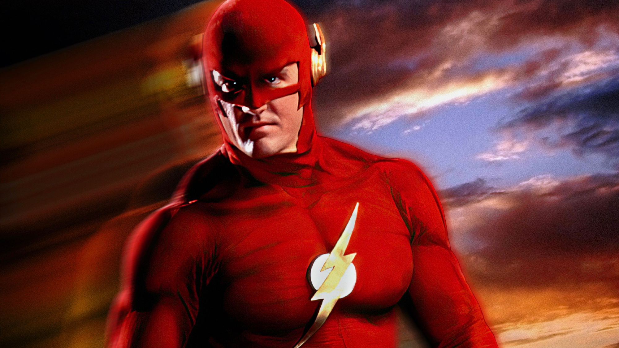 The Flash (1990) Barry Allen in action HD Wallpaper