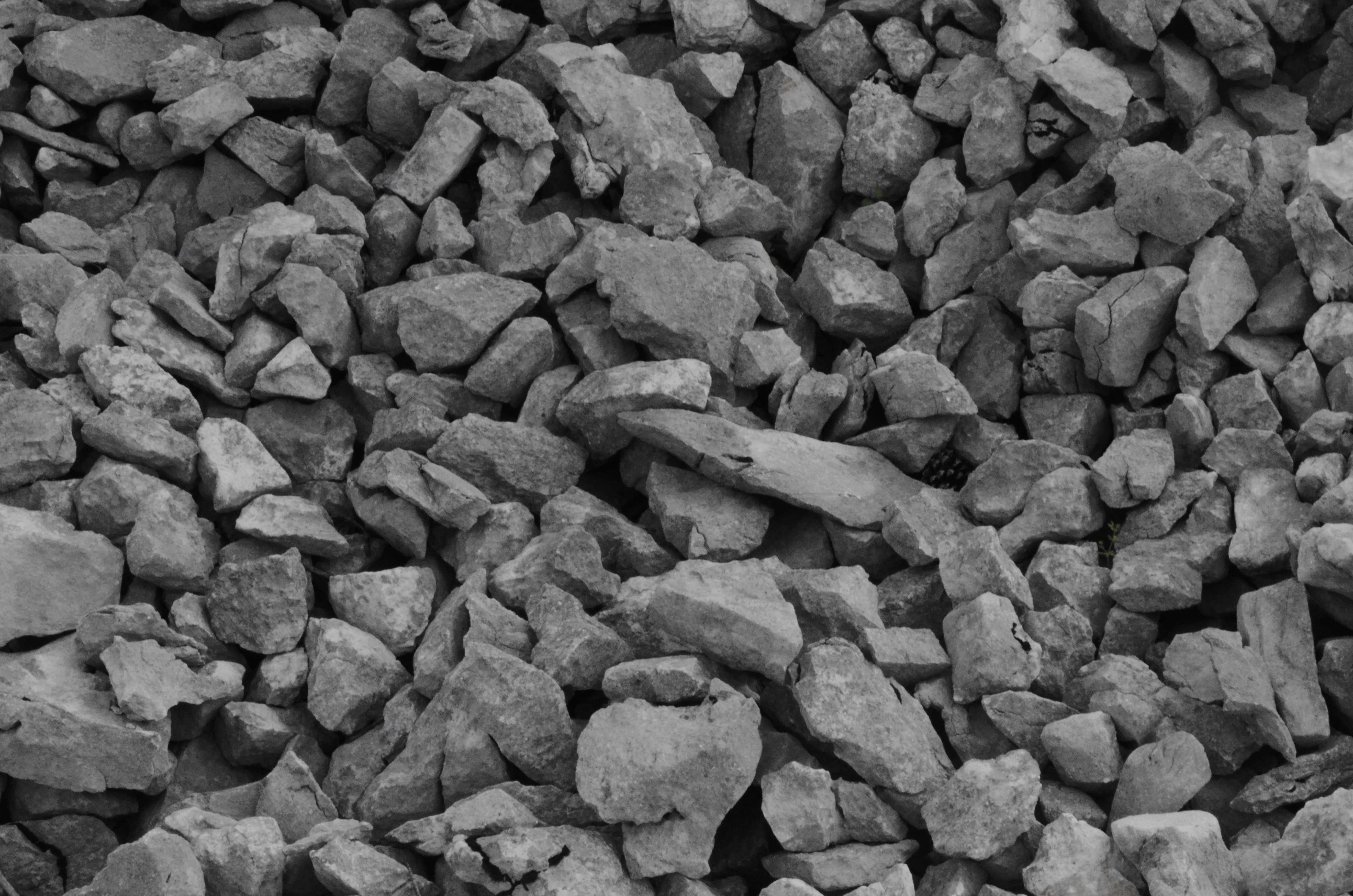Pile of Grey Stones and Rocks HD Wallpaper