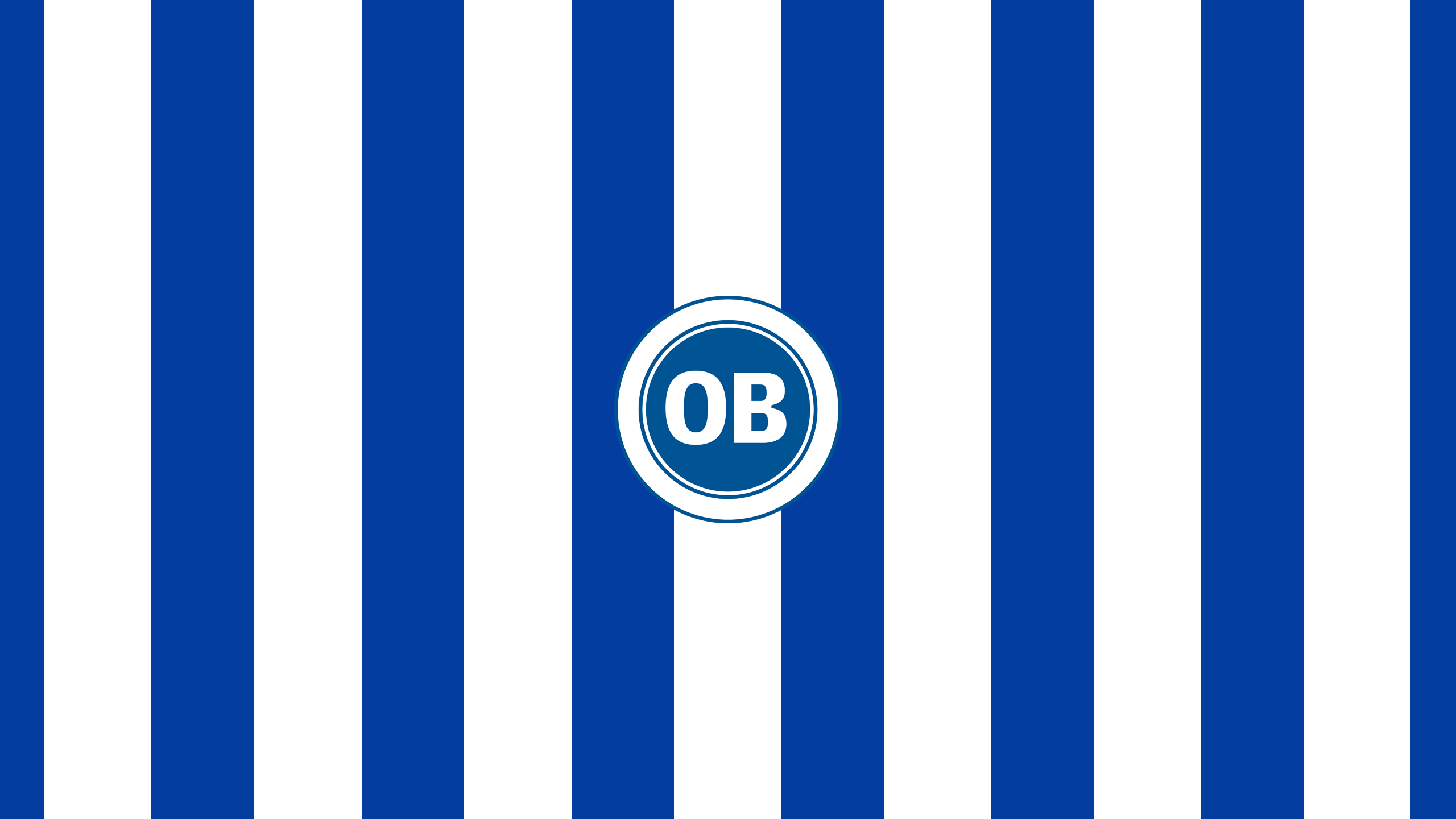 Odense Boldklub OB Soccer Club Logo Emblem HD Wallpaper