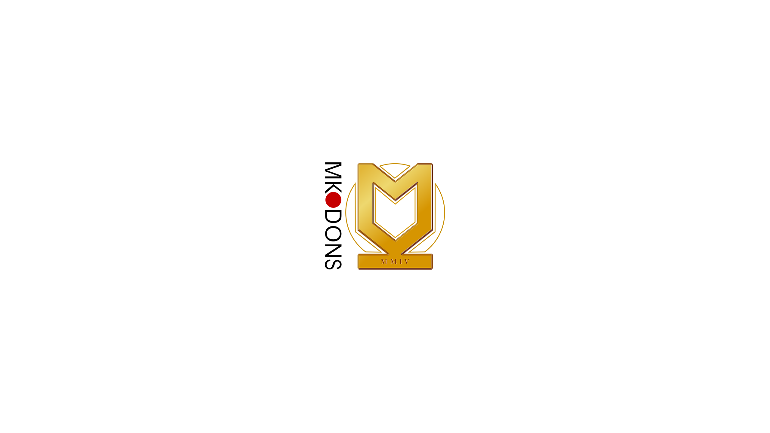 Milton Keynes Dons F.C. logo HD Wallpaper