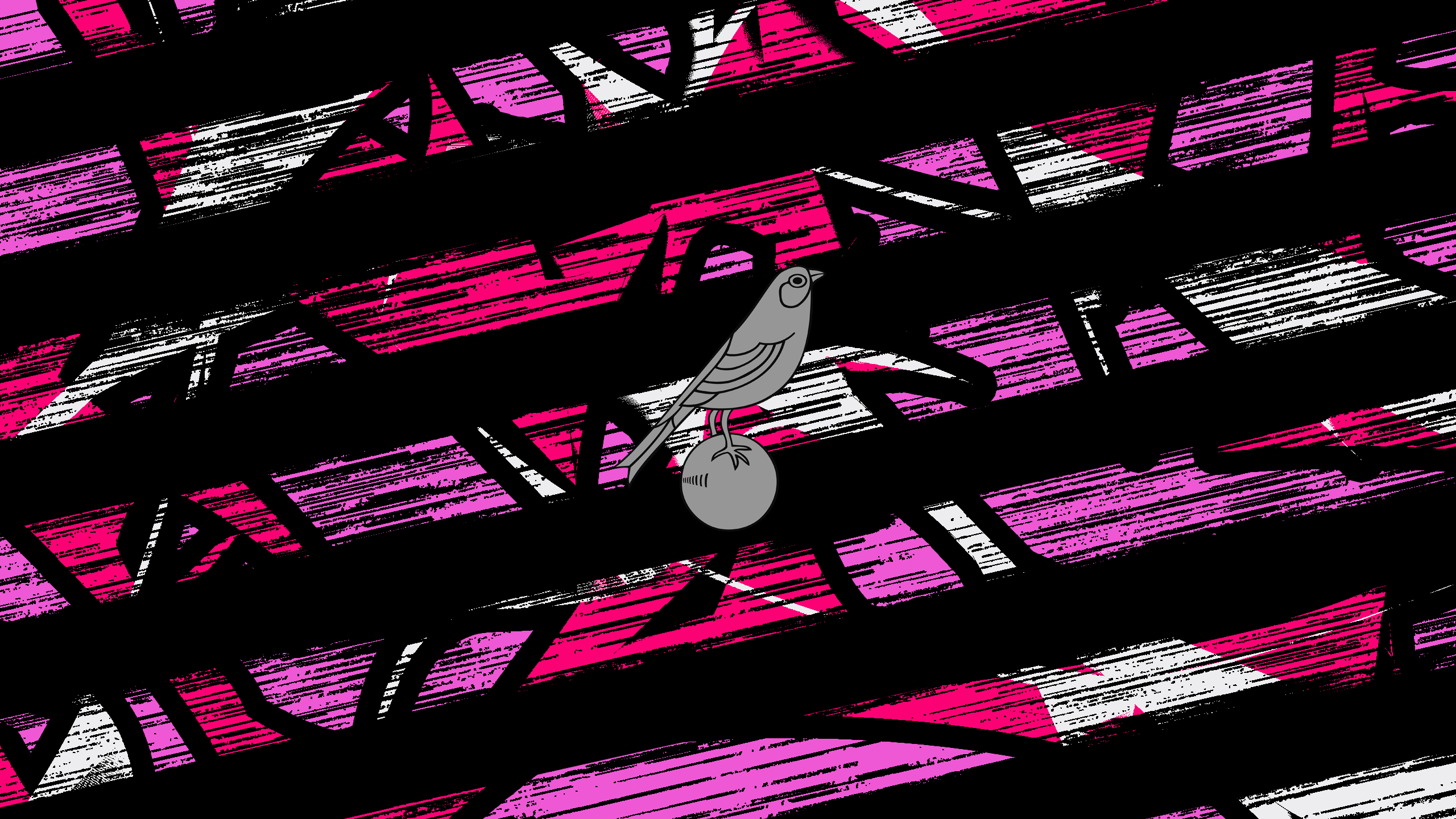 Norwich City F.C. logo on abstract pink and black background HD Wallpaper