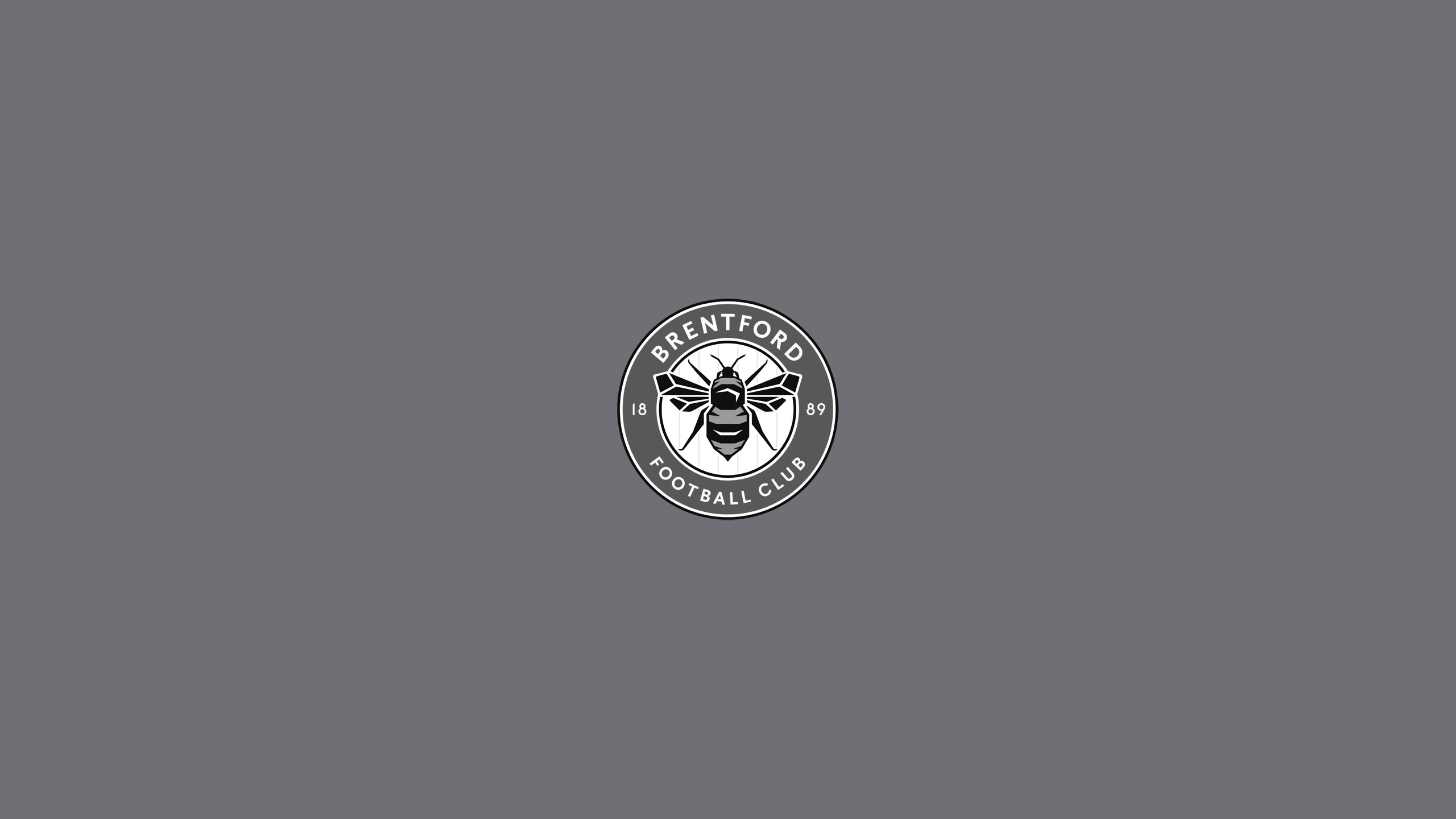 Brentford Football Club logo HD Wallpaper