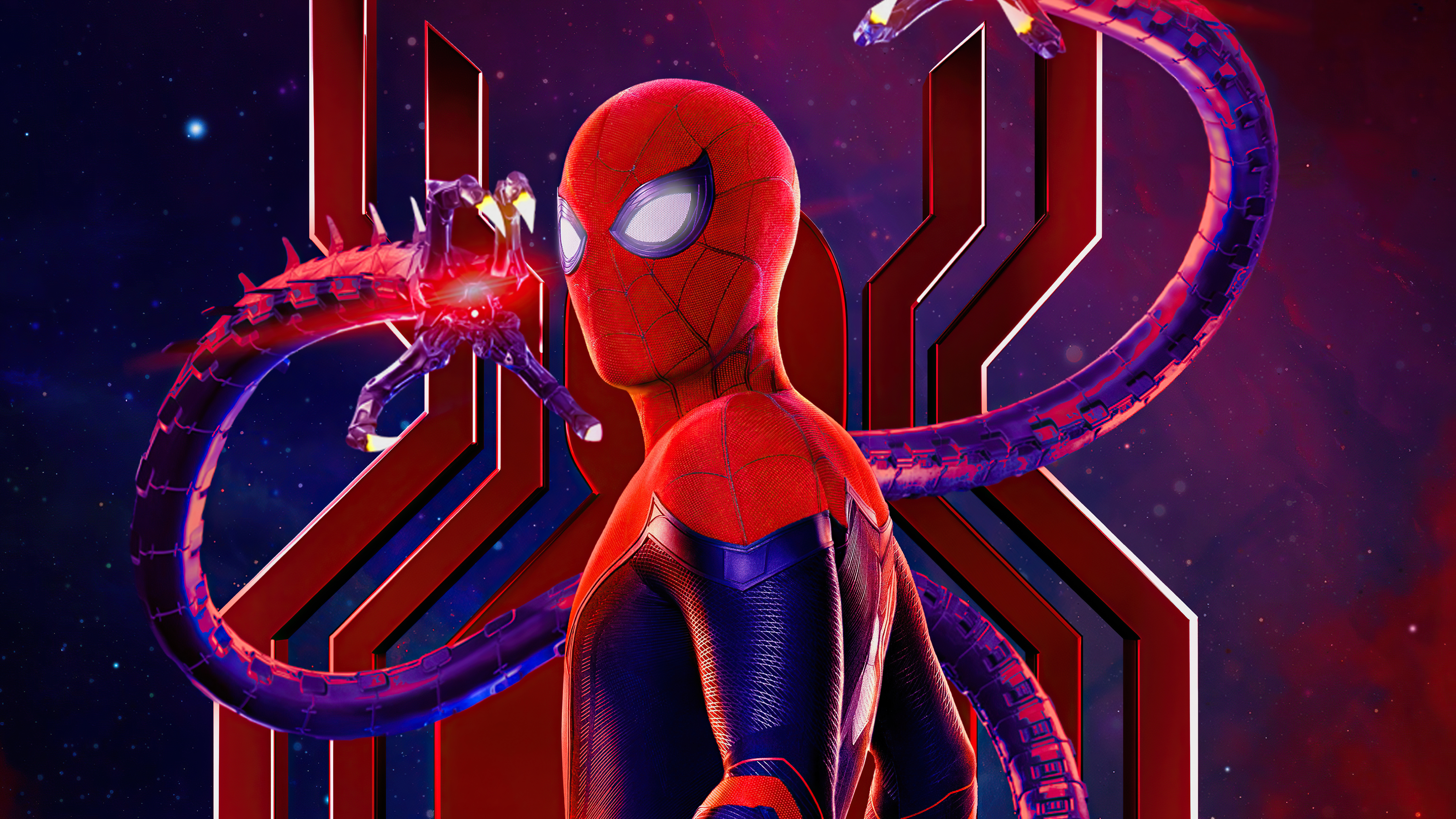 Spider-Man No Way Home 4K Action Scene HD Wallpaper